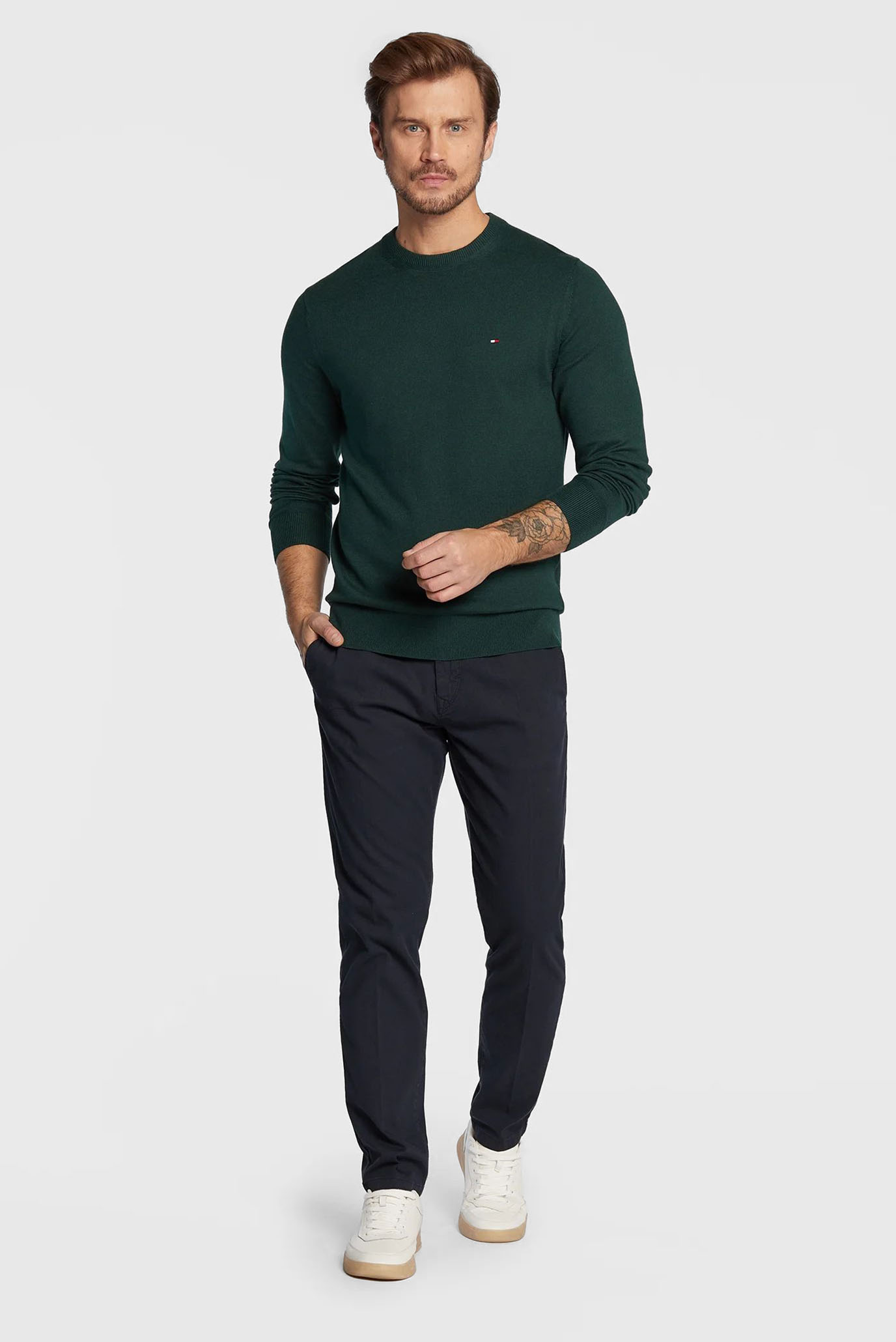Свитер PIMA ORG CTN CASHMERE CREW NECK 2