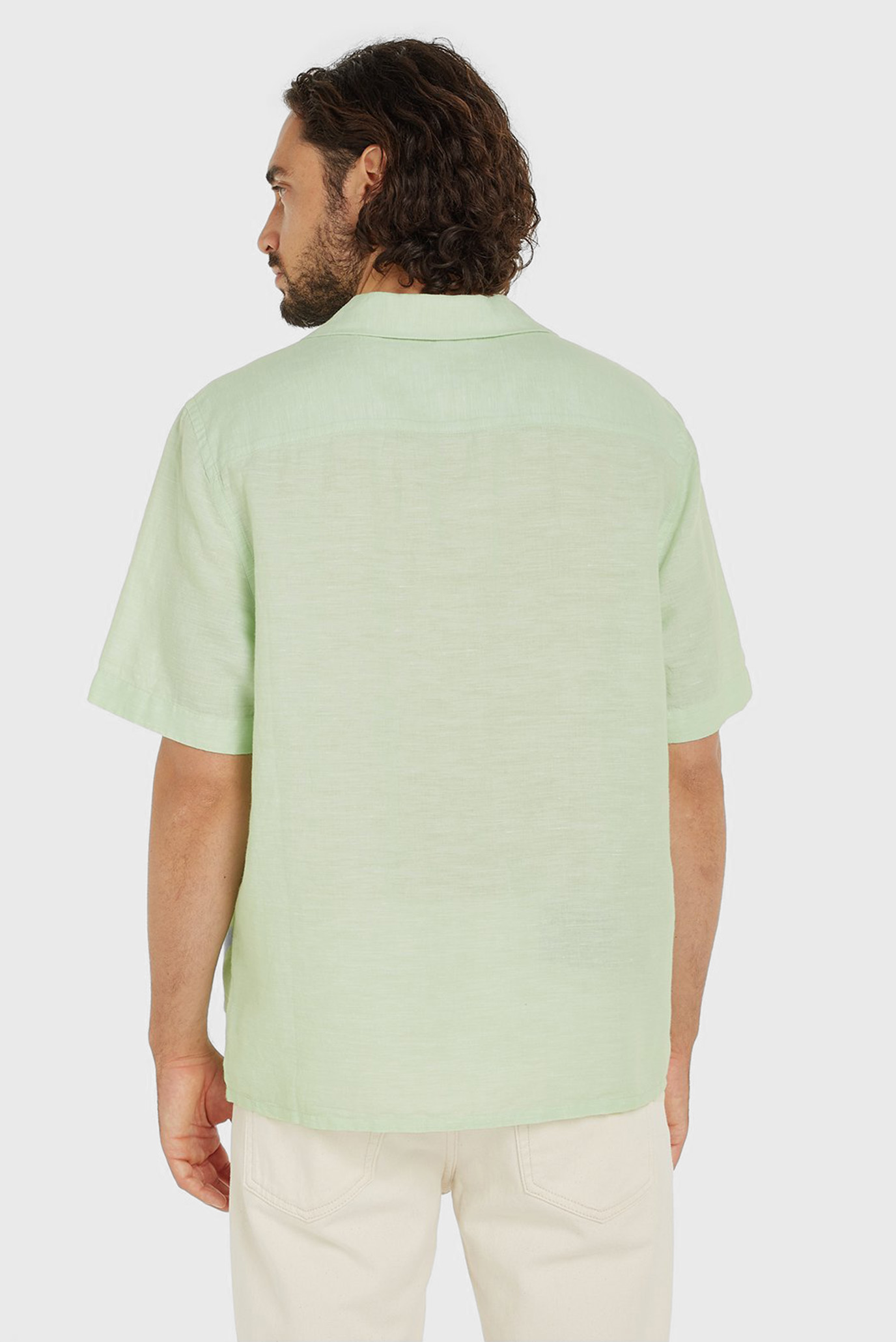 Рубашка с коротким рукавом LINEN COTTON CUBAN S S SHIRT 3