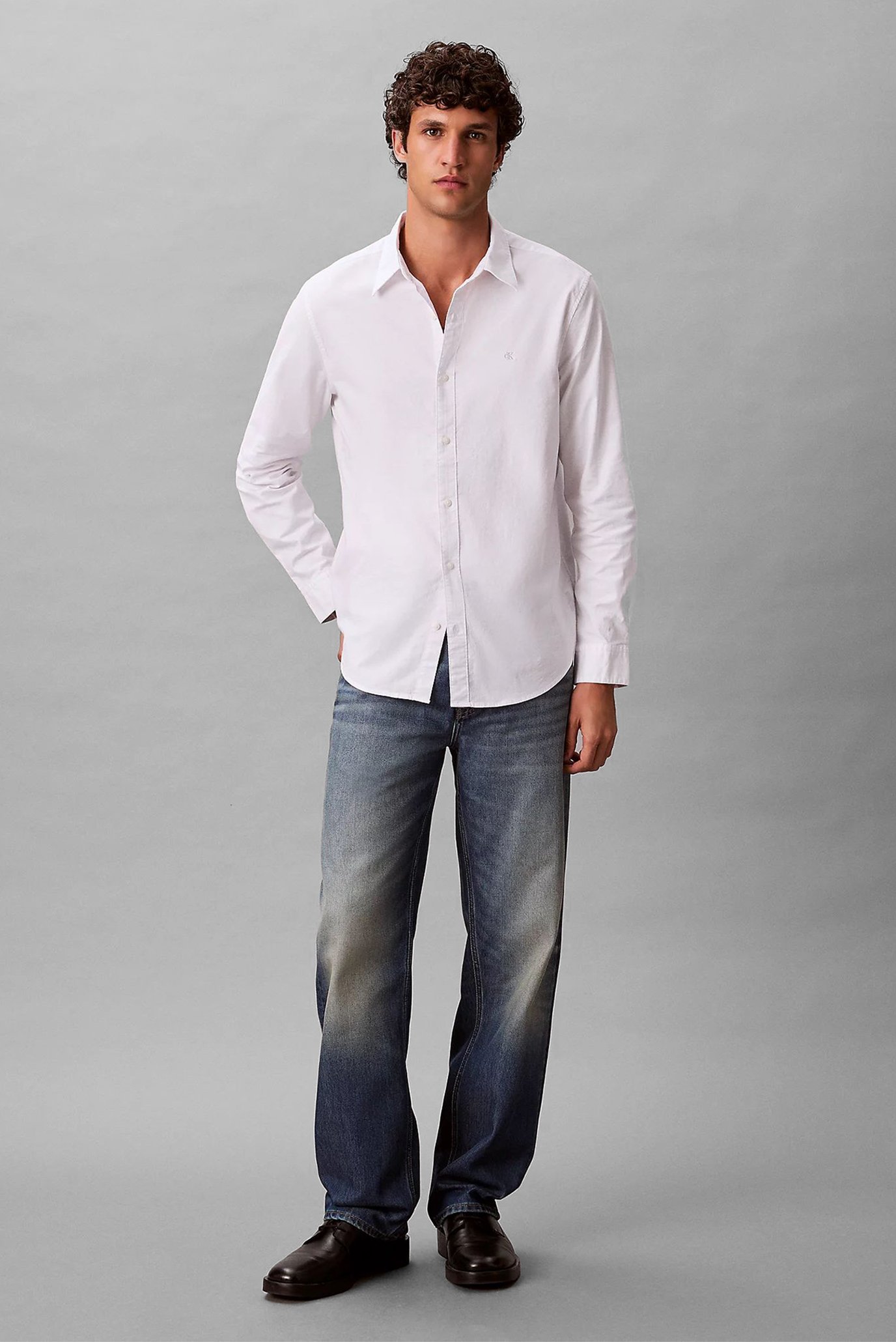 Рубашка LS SOLID OXFORD CLASSIC SHIRT 2