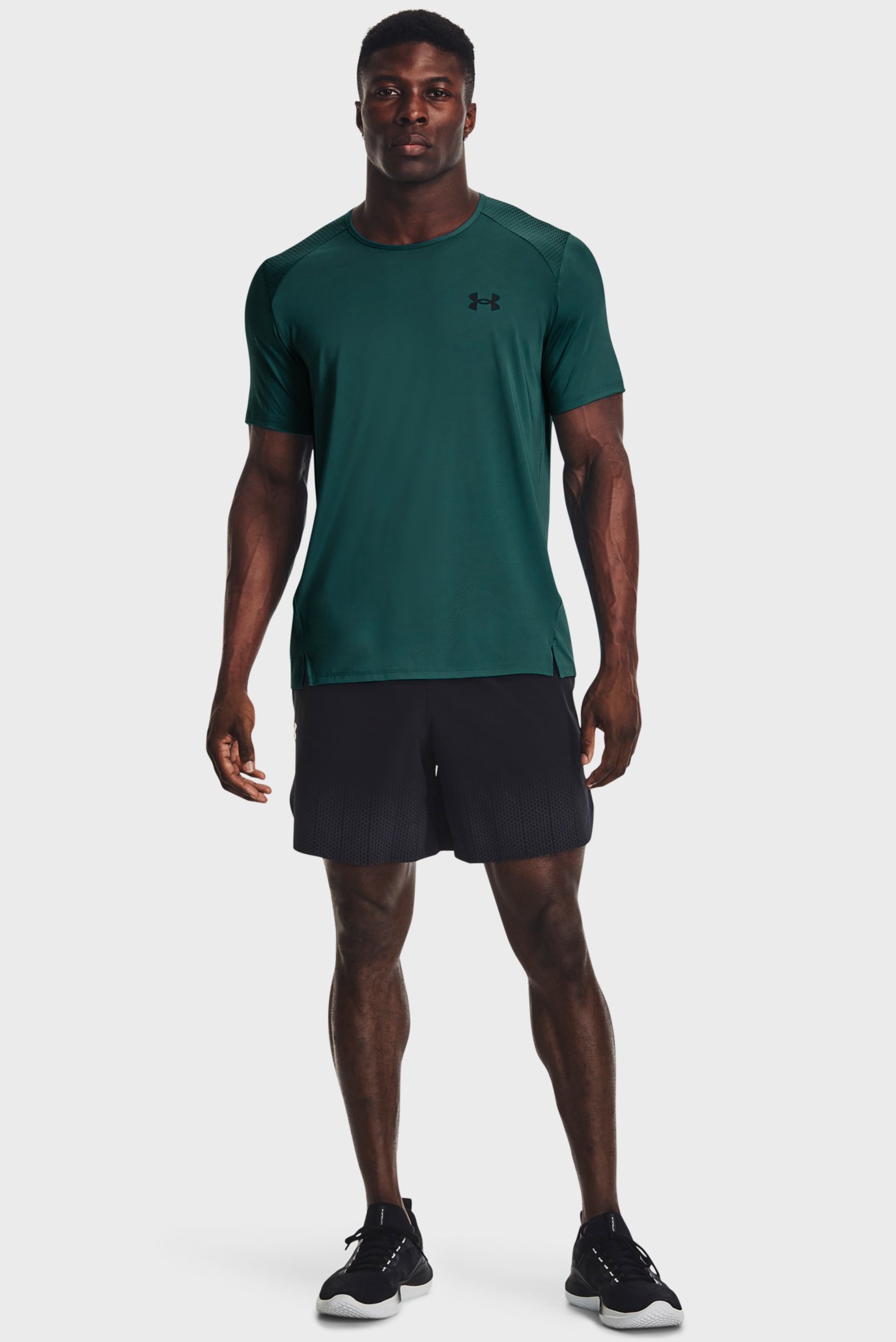 Мужская зеленая футболка UA Armourprint SS 2