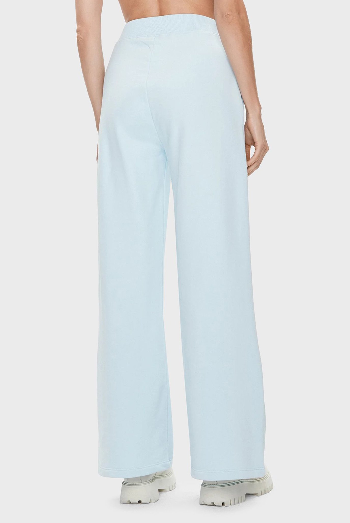 Женские голубые спортивные брюки CK EMBRO BADGE KNIT PANT 6