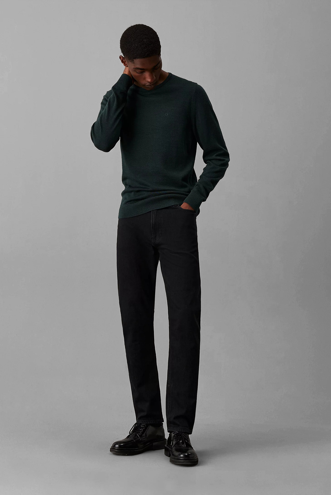 Свитер SUPERIOR WOOL CREW NECK SWEATER 2