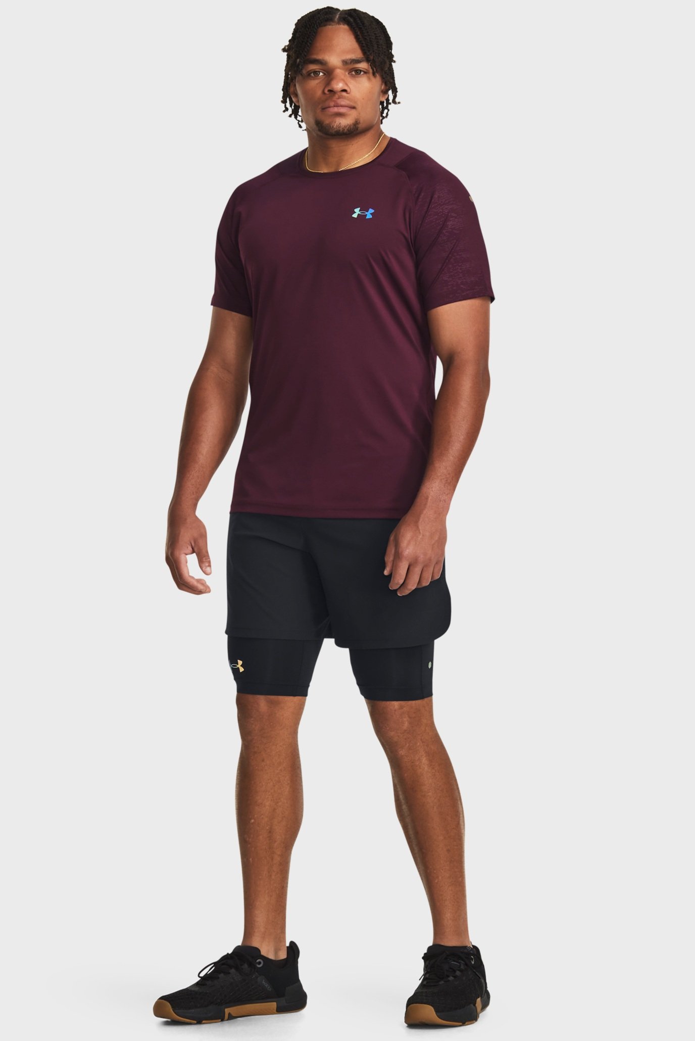 Футболка UA Rush Emboss SS 2