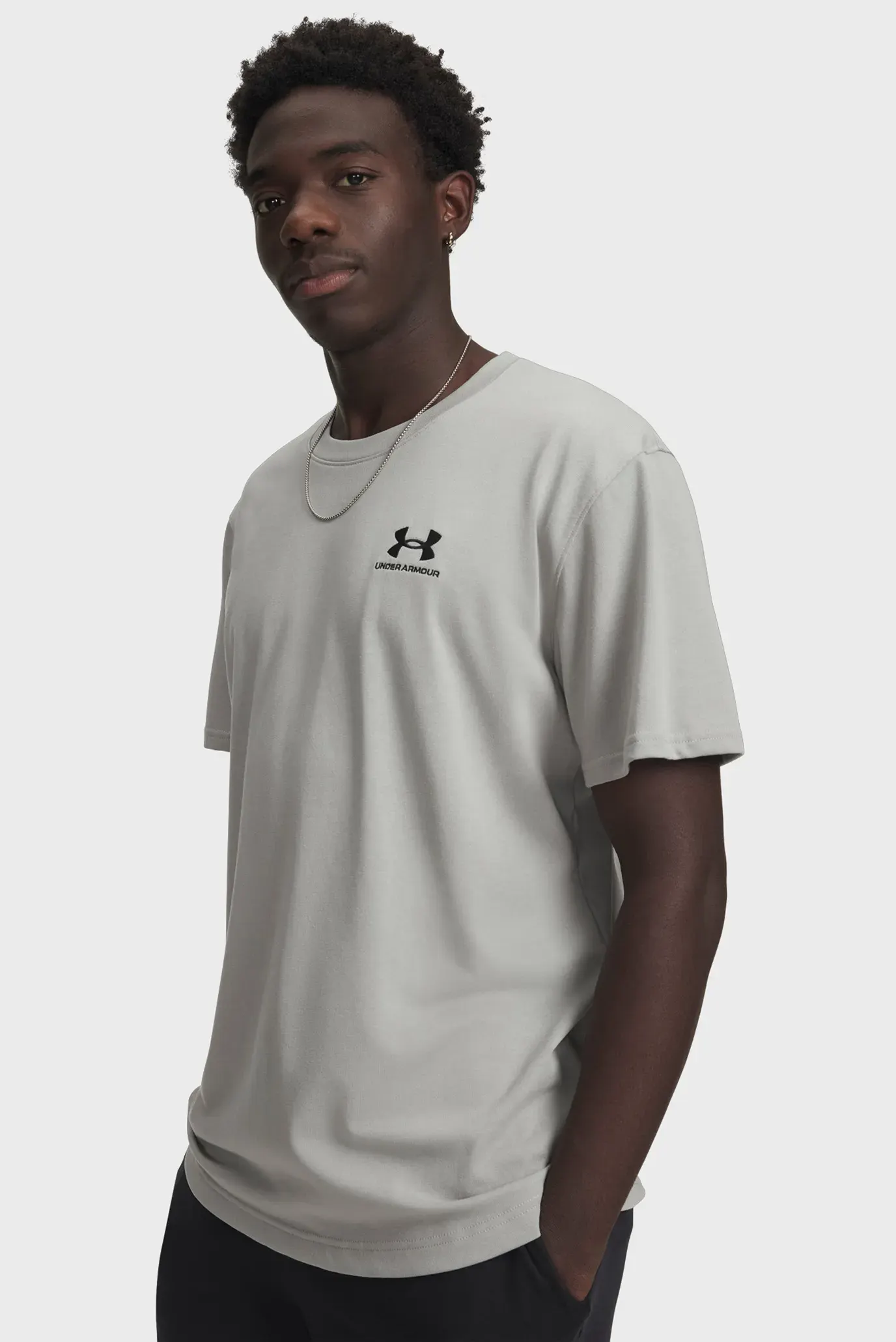 Футболка UA M LOGO EMB HEAVYWEIGHT SS 1