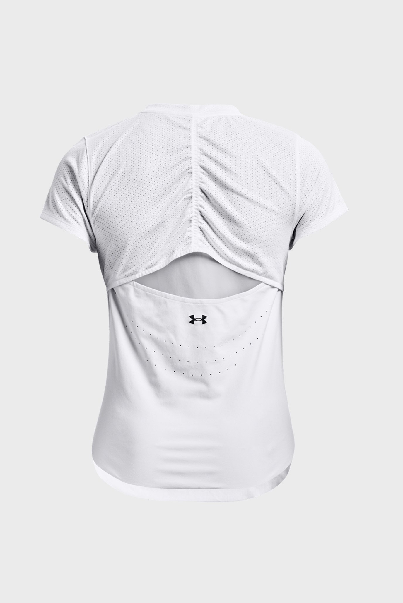 Женская белая футболка UA PaceHER Tee 7