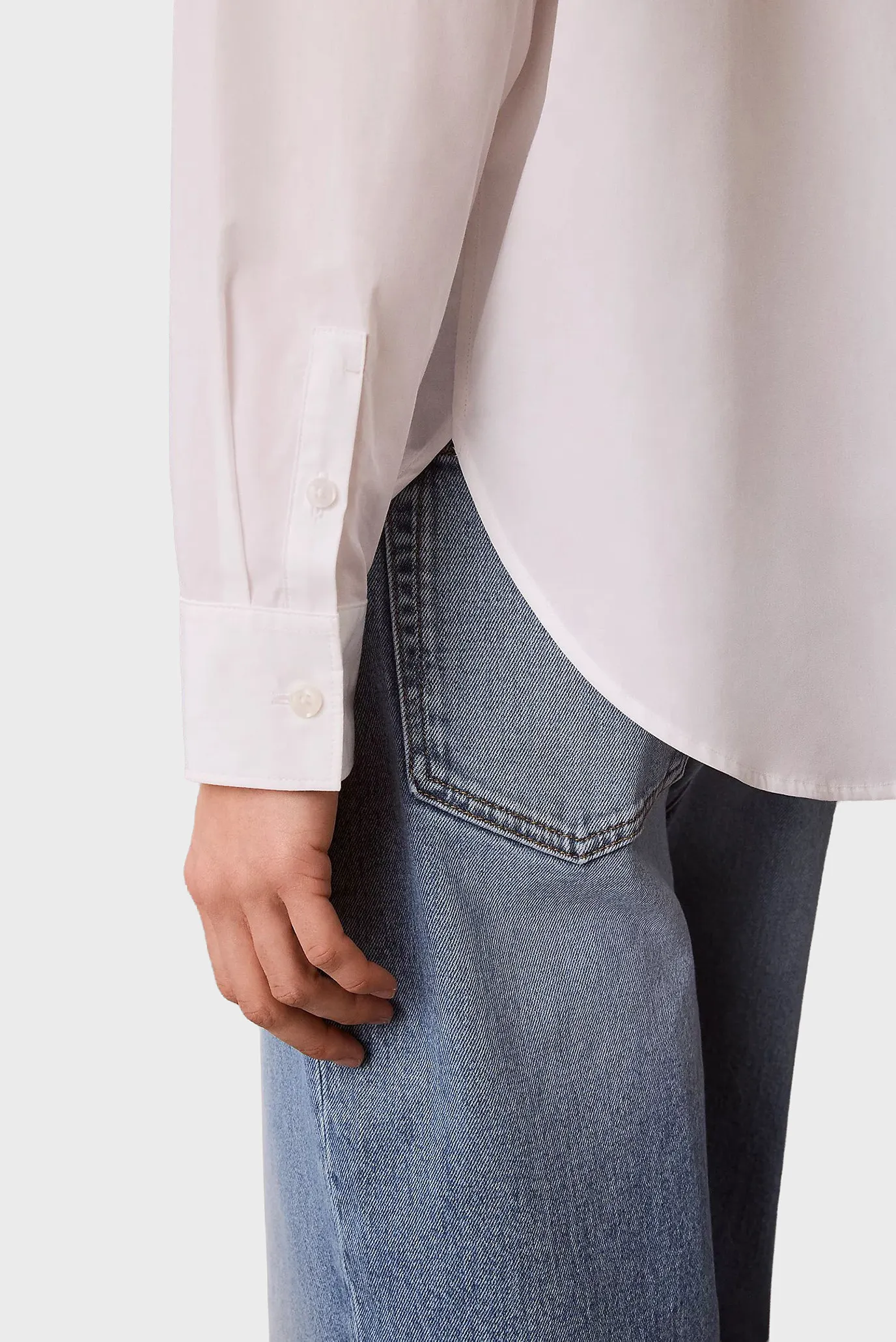 Рубашка COTTON POPLIN RELAXED SHIRT 5