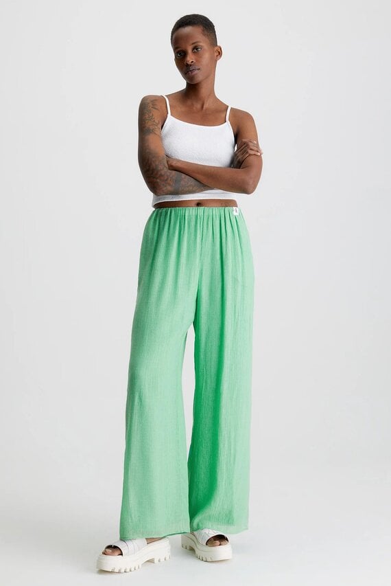 Штаны CRINKLE LONG STRAIGHT PANTS