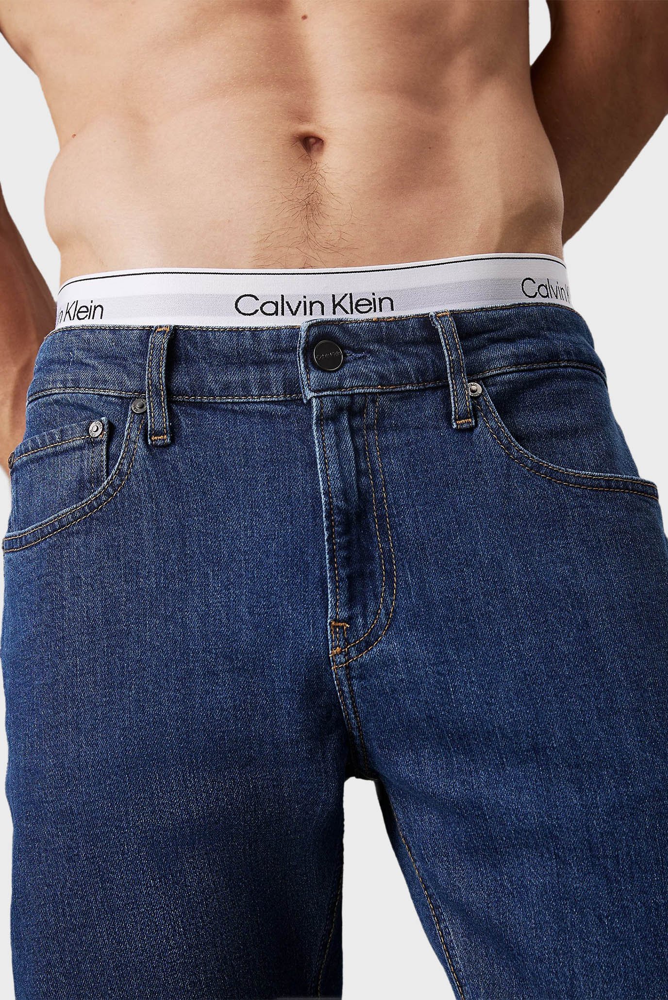 Джинсы SLIM FIT MID BLUE 4