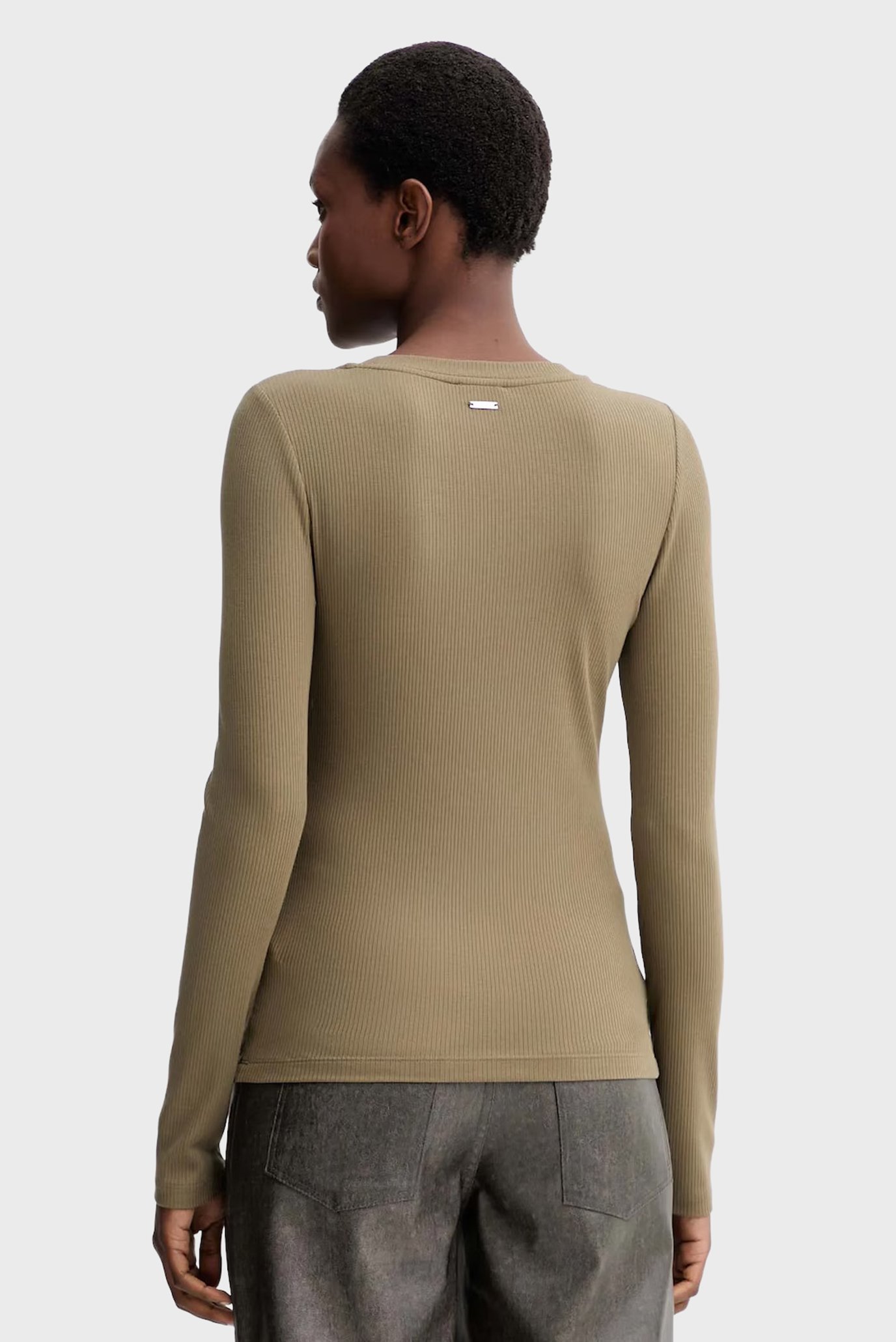 Лонгслив LS MODAL RIB TEECalvin Klein Лонгслив LS MODAL RIB TEE 3