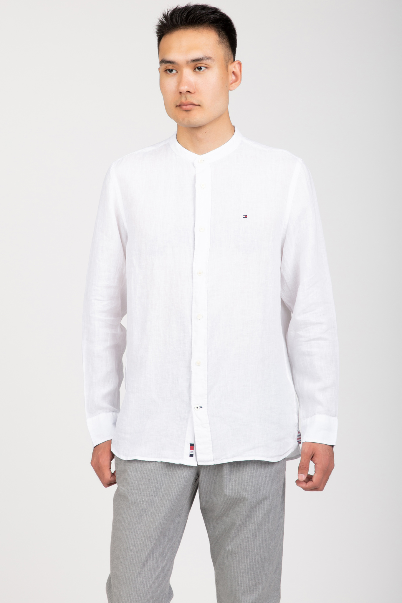 Рубашка PIGMENT DYED MAO COLLAR SHIRT 2