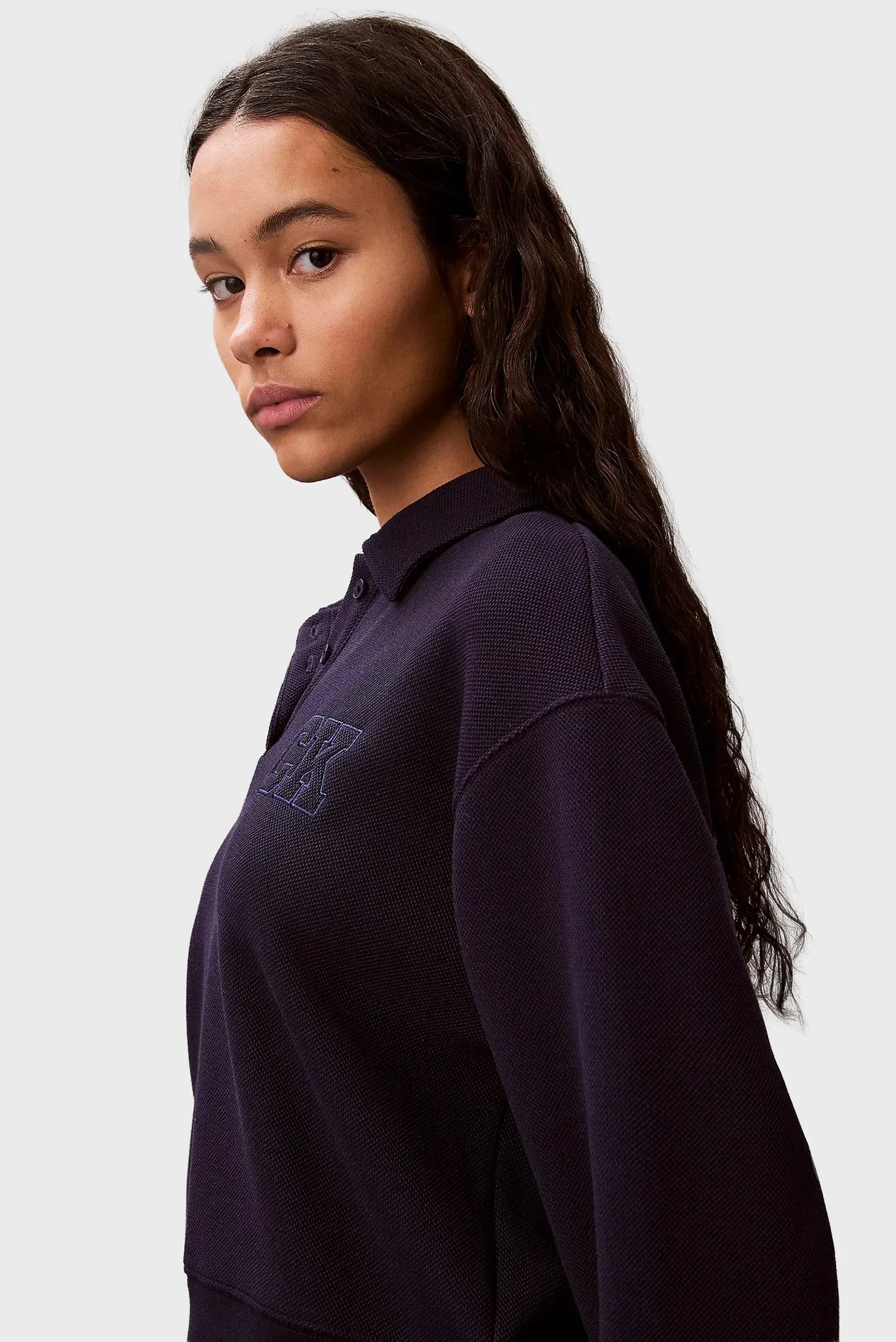 Поло с длинным рукавом LS RLXED INTRLOCK FASHION POLO S 6