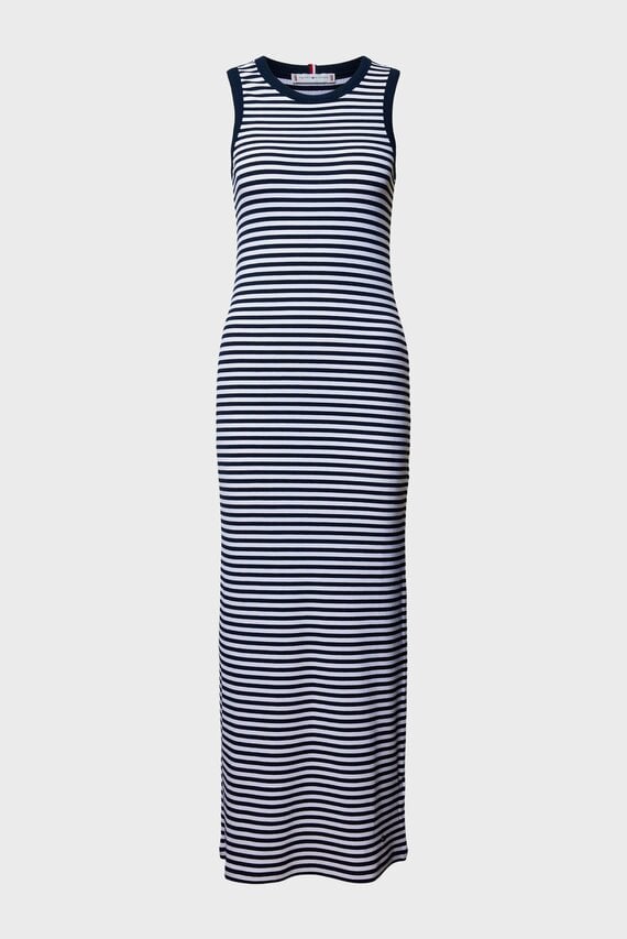 Платье SLIM 5X2 STR RIB MIDI DRESS NS