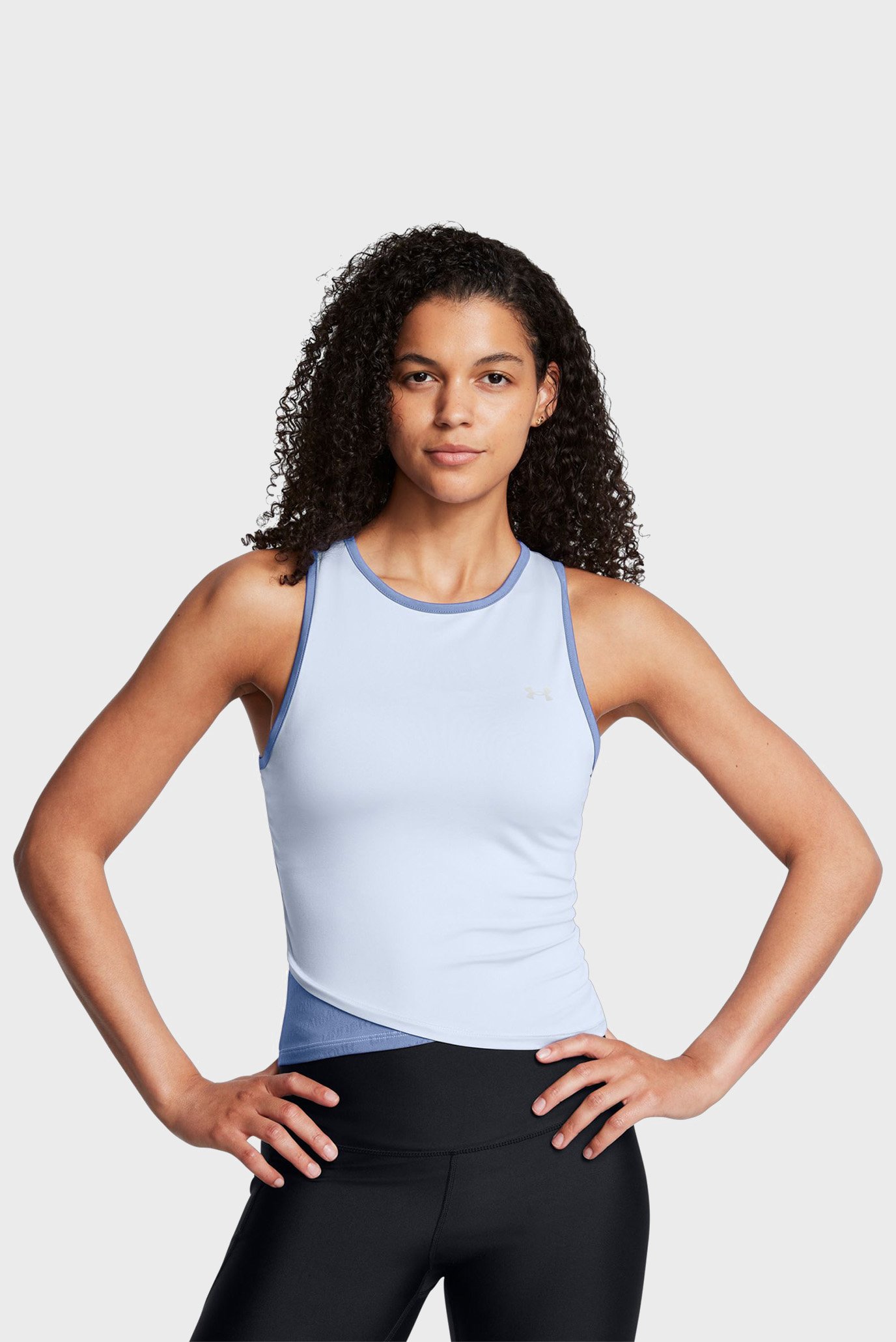 Женская голубая майка Armour Breeze Tank 4