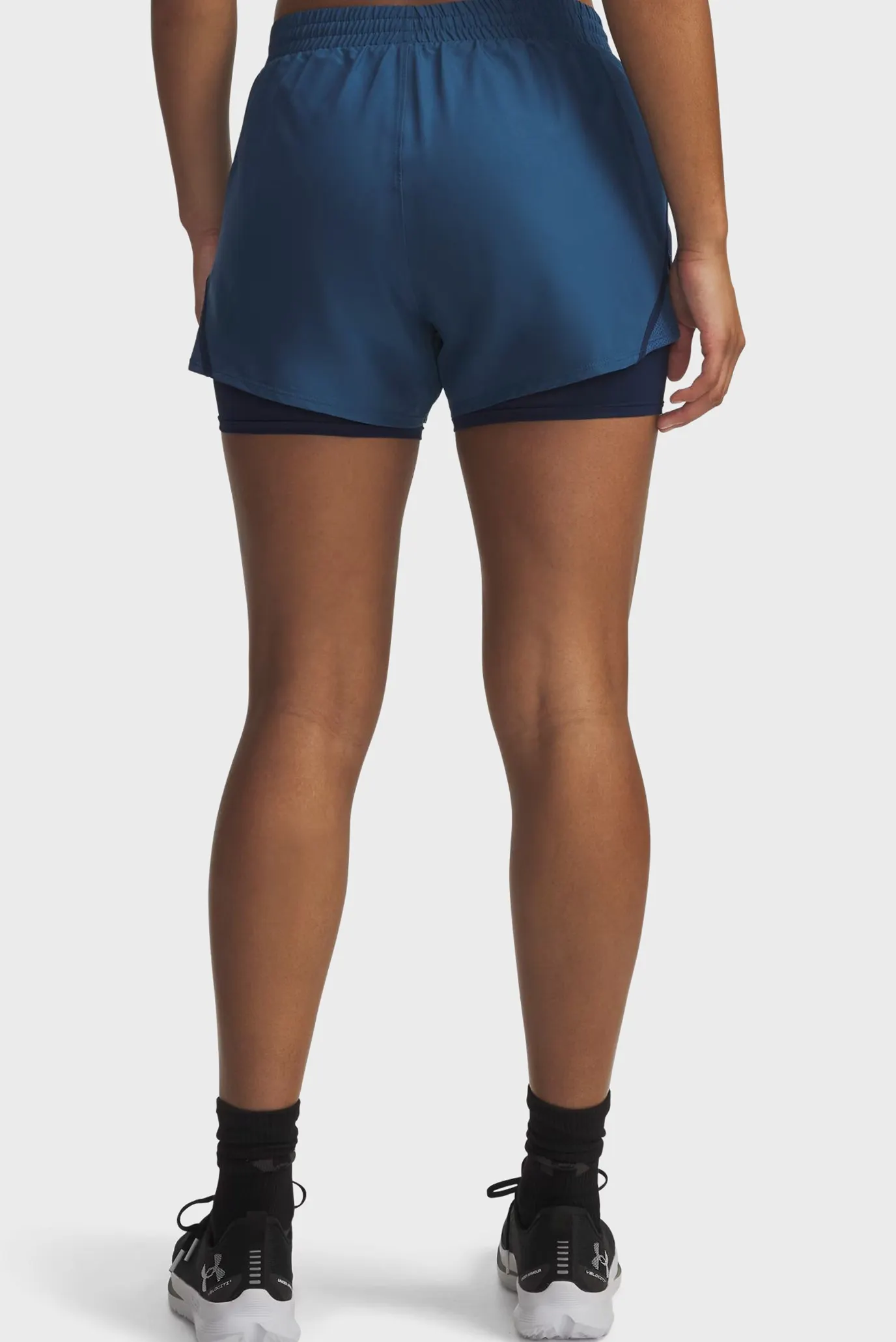 Шорты UA Fly By 2-in-1 Shorts-BLU 3