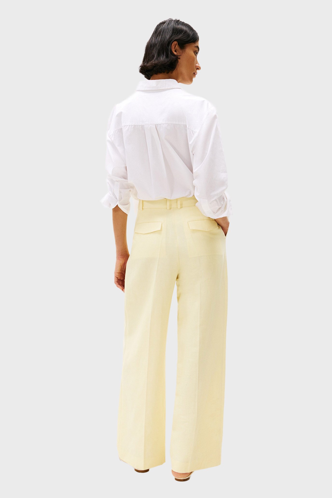 Брюки LINEN MIX RLXD STRAIGHT PANTSTommy Hilfiger Брюки LINEN MIX RLXD STRAIGHT PANTS 3