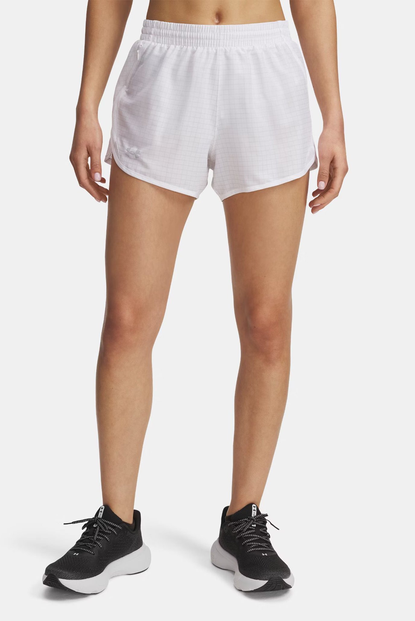 Шорты UA Fly By 3'' Novelty Shorts-WHT 1