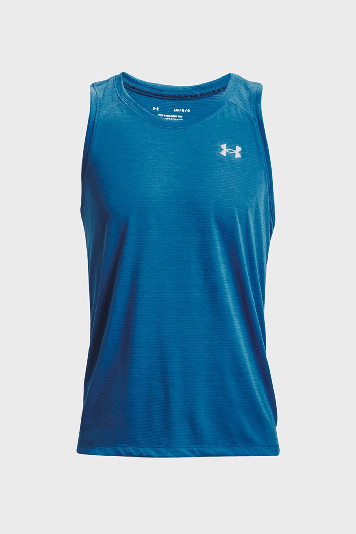 Мужская синяя майка UA STREAKER SINGLET 5