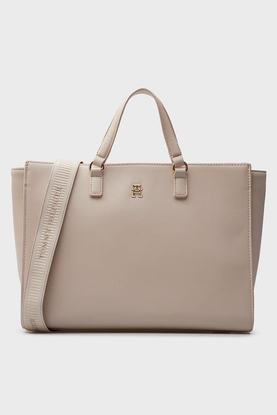 Женская бежевая сумка TH FRESH SATCHEL