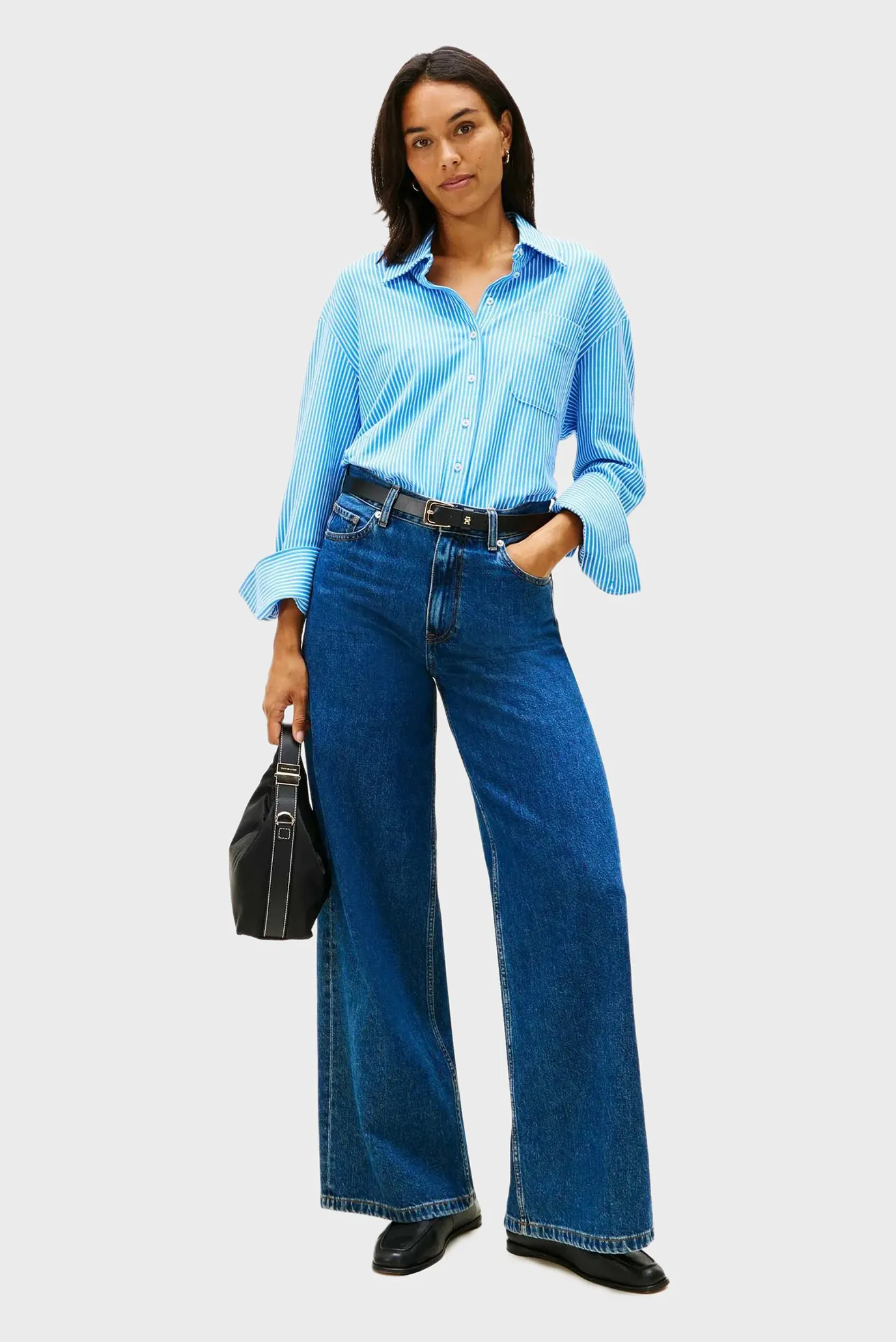 Рубашка PIQUE STRIPE RLX SHIRT 2