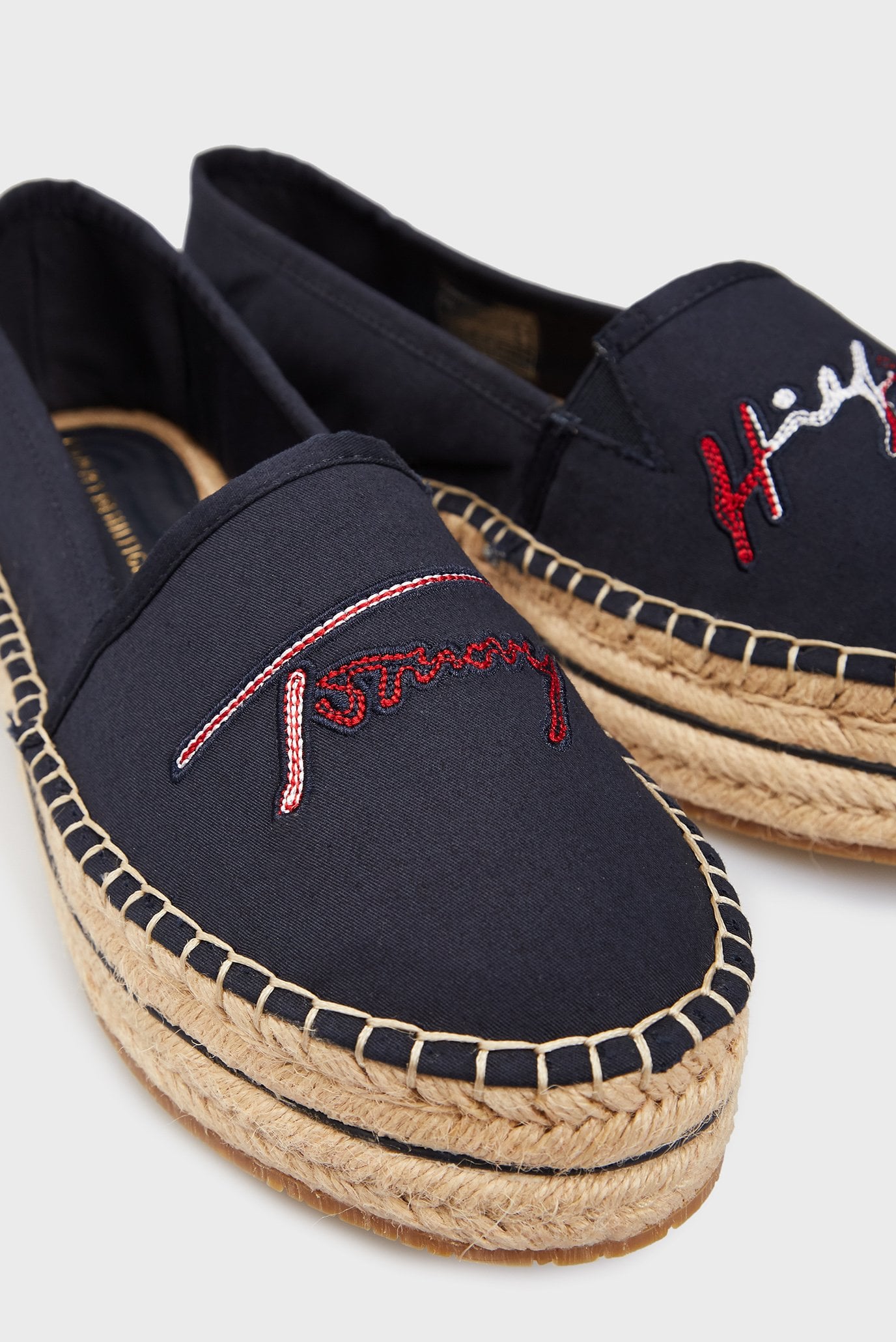 Женские темно-синие эспадрильи TOMMY SIGNATURE ESPADRILLE 2