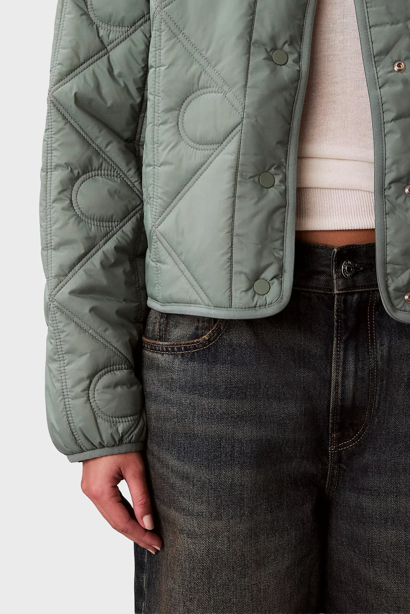 Куртка демисезонная LIGHTWEIGHT AOP QUILTED LINER 6