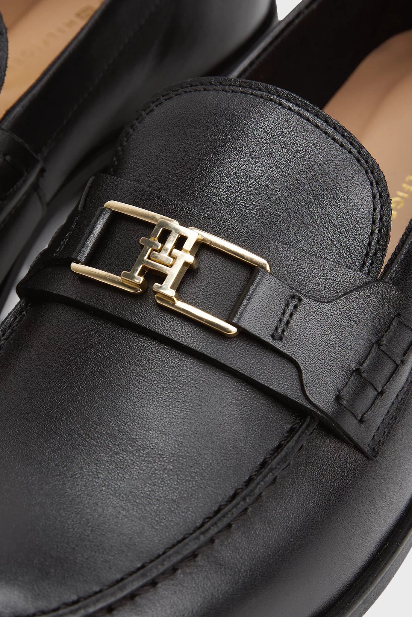 Лоферы TH LOGO LEATHER LOAFER 5