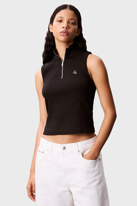 Топ A- WOVEN LABEL SL QZ TOP
