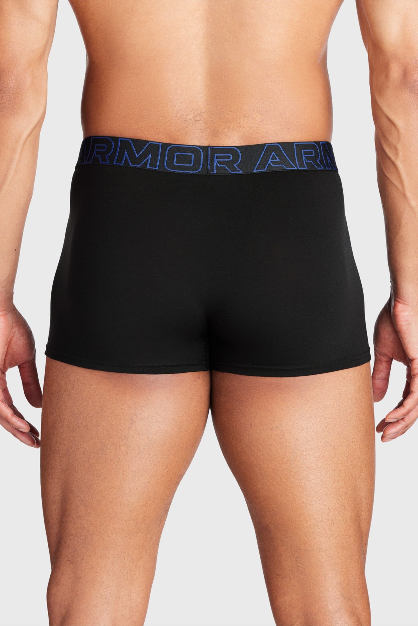 Мужские черные боксеры (3 шт) UA Perf Cotton 3