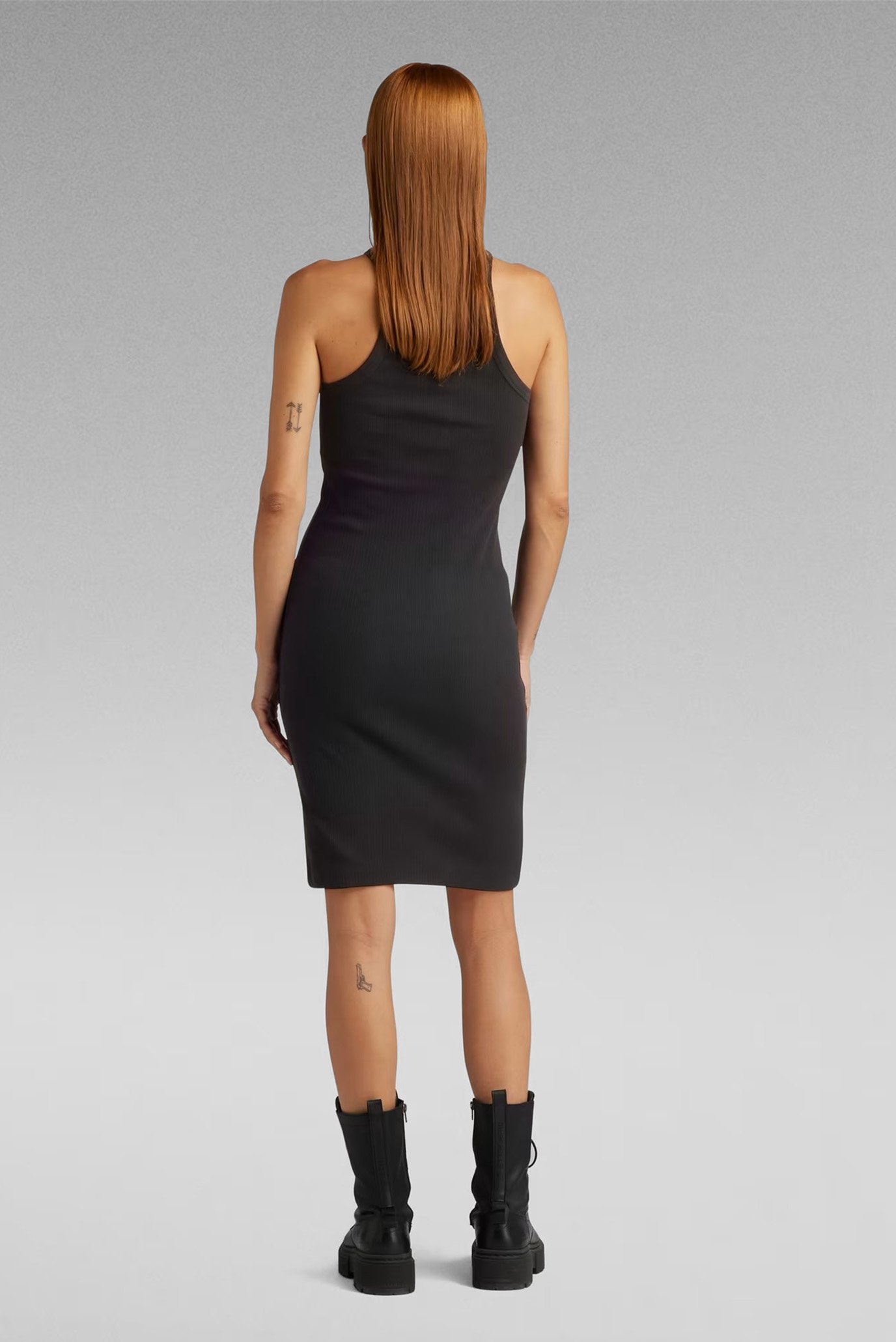 Женское черное платье 2