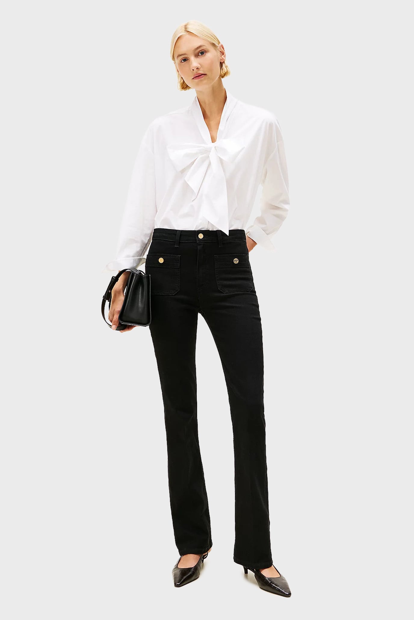 Джинсы DNM BLACK BOOTCUT HW 2