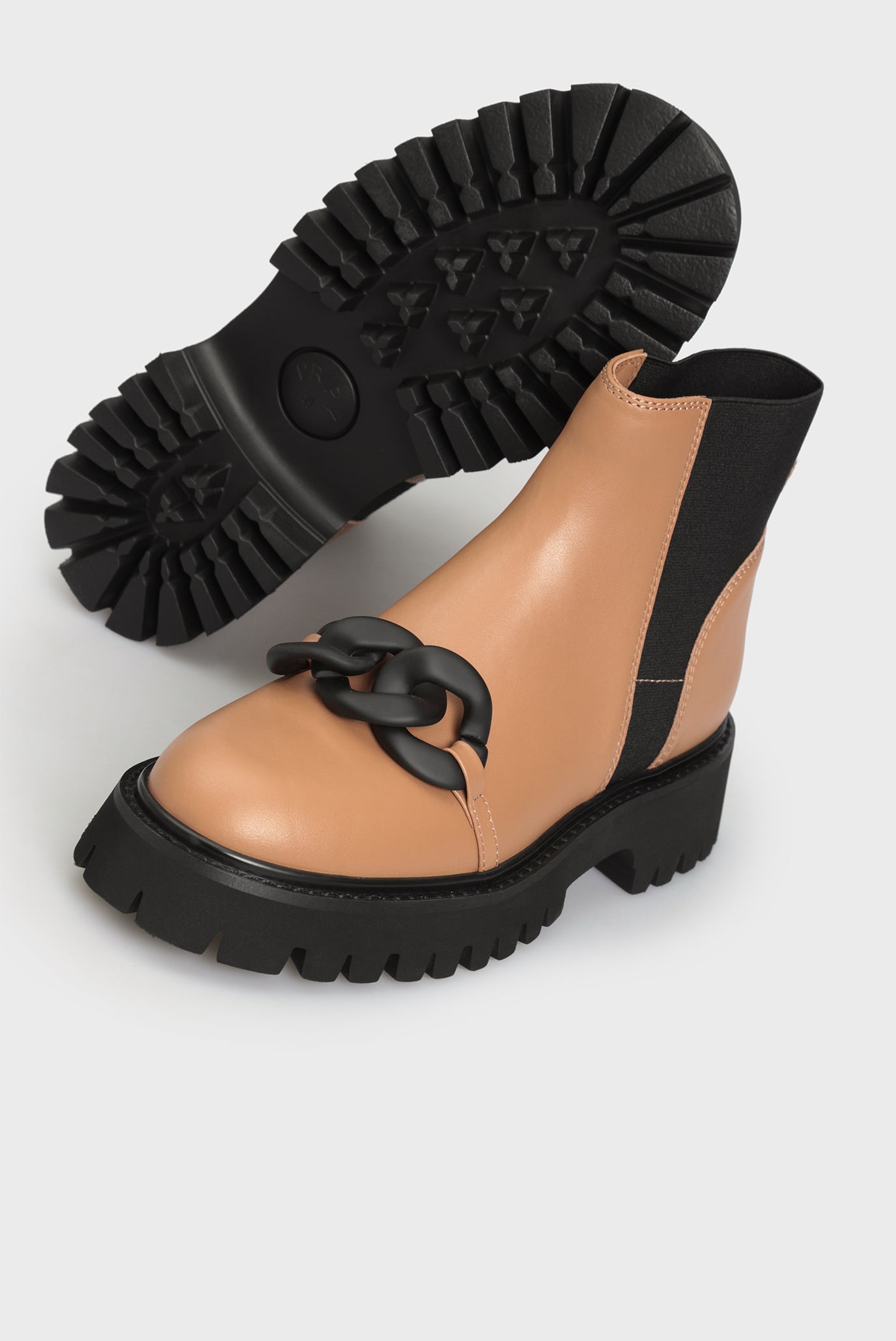 Женские коричневые кожаные челси Moorea 7