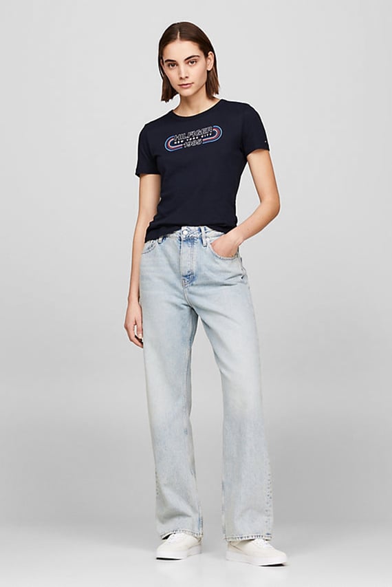 Футболка SLIM TRACK HILFIGER C-NK SS