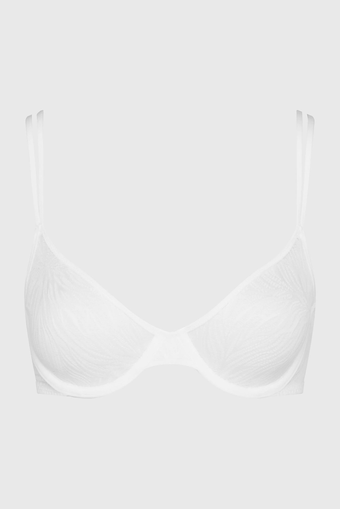 Женский белый бюстгальтер UNLINED DEMI 2