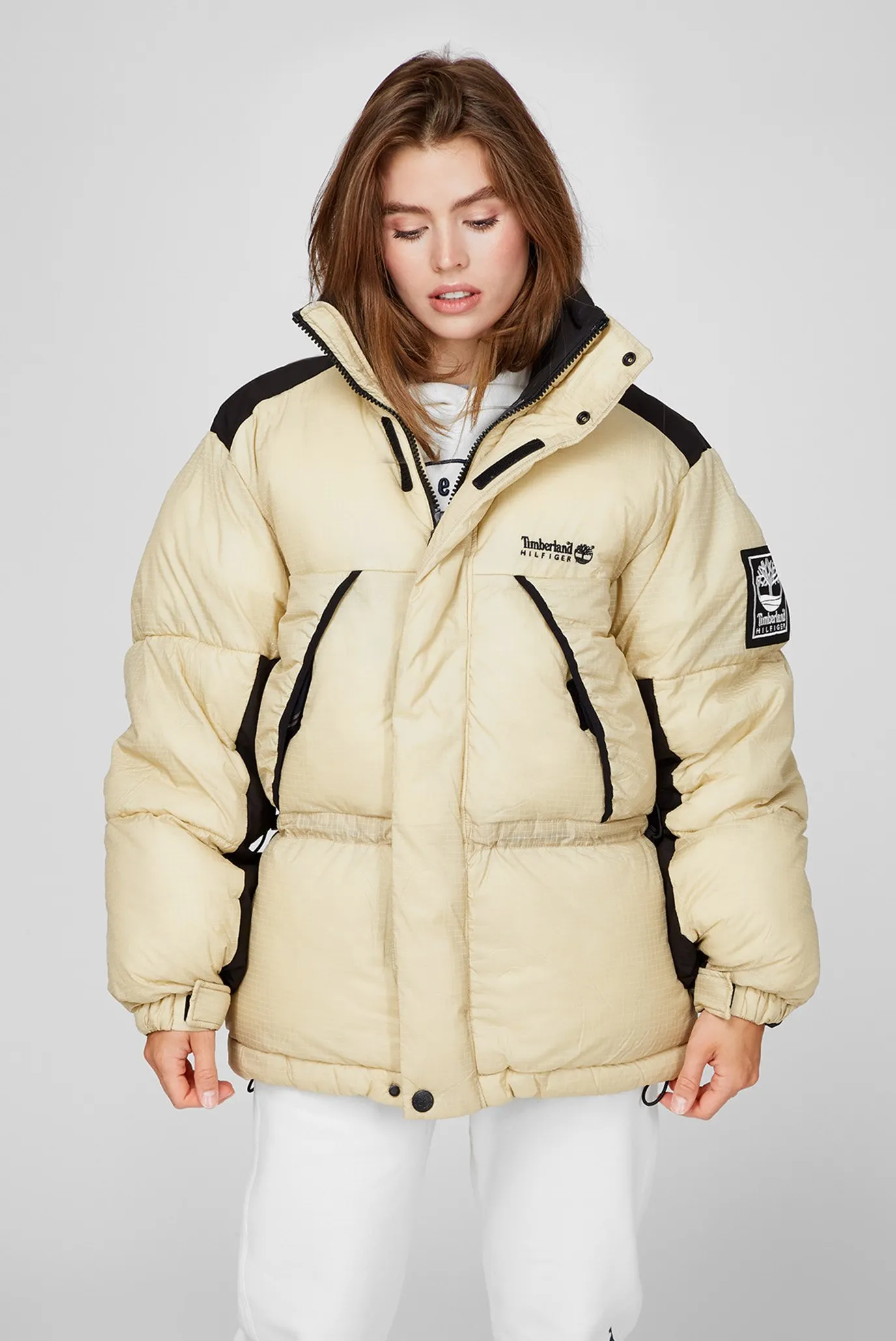 Бежевая куртка Tommy Hilfiger x Timberland 4