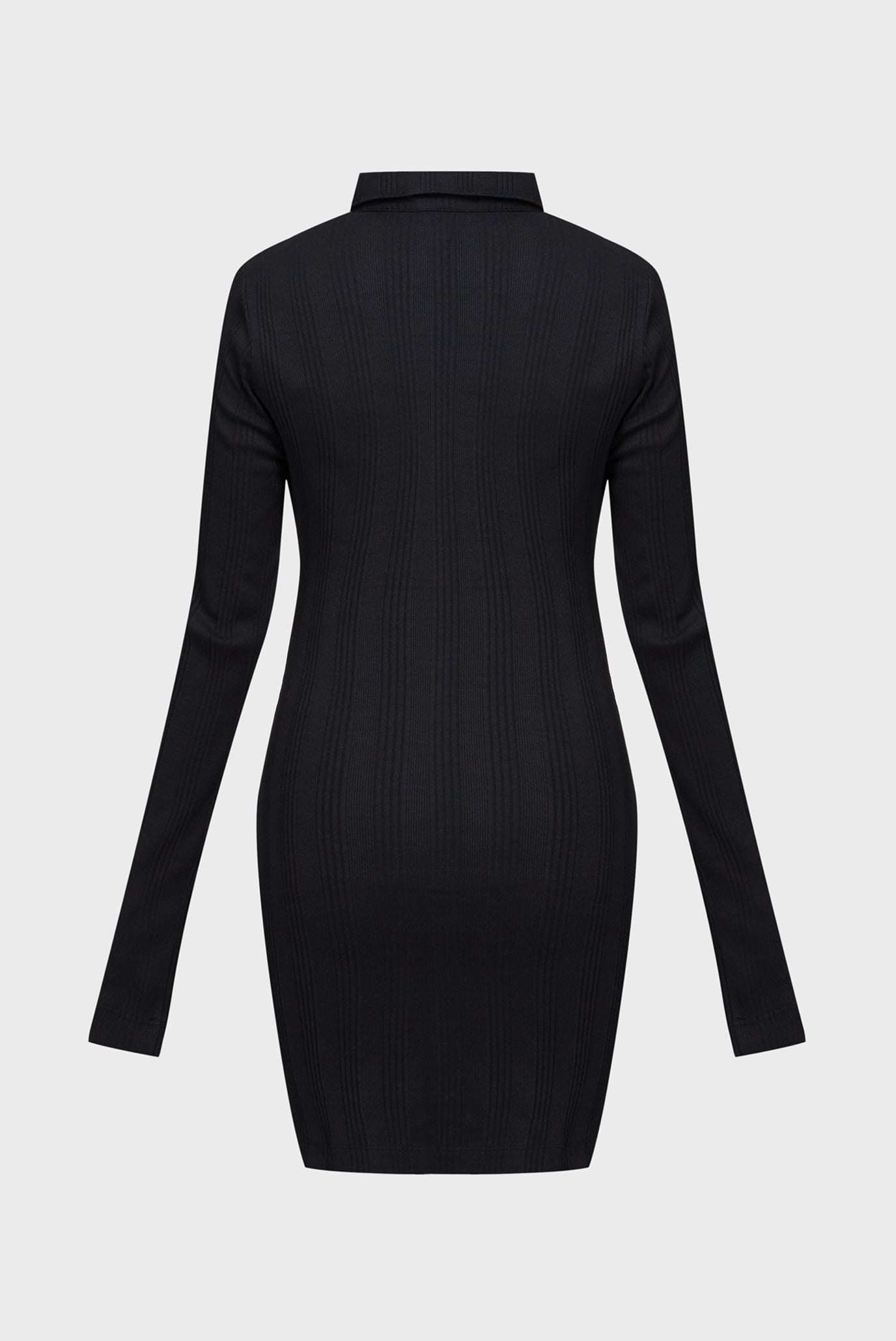 Платье BADGE ELONGATED RIB SHIRT DRESS 6