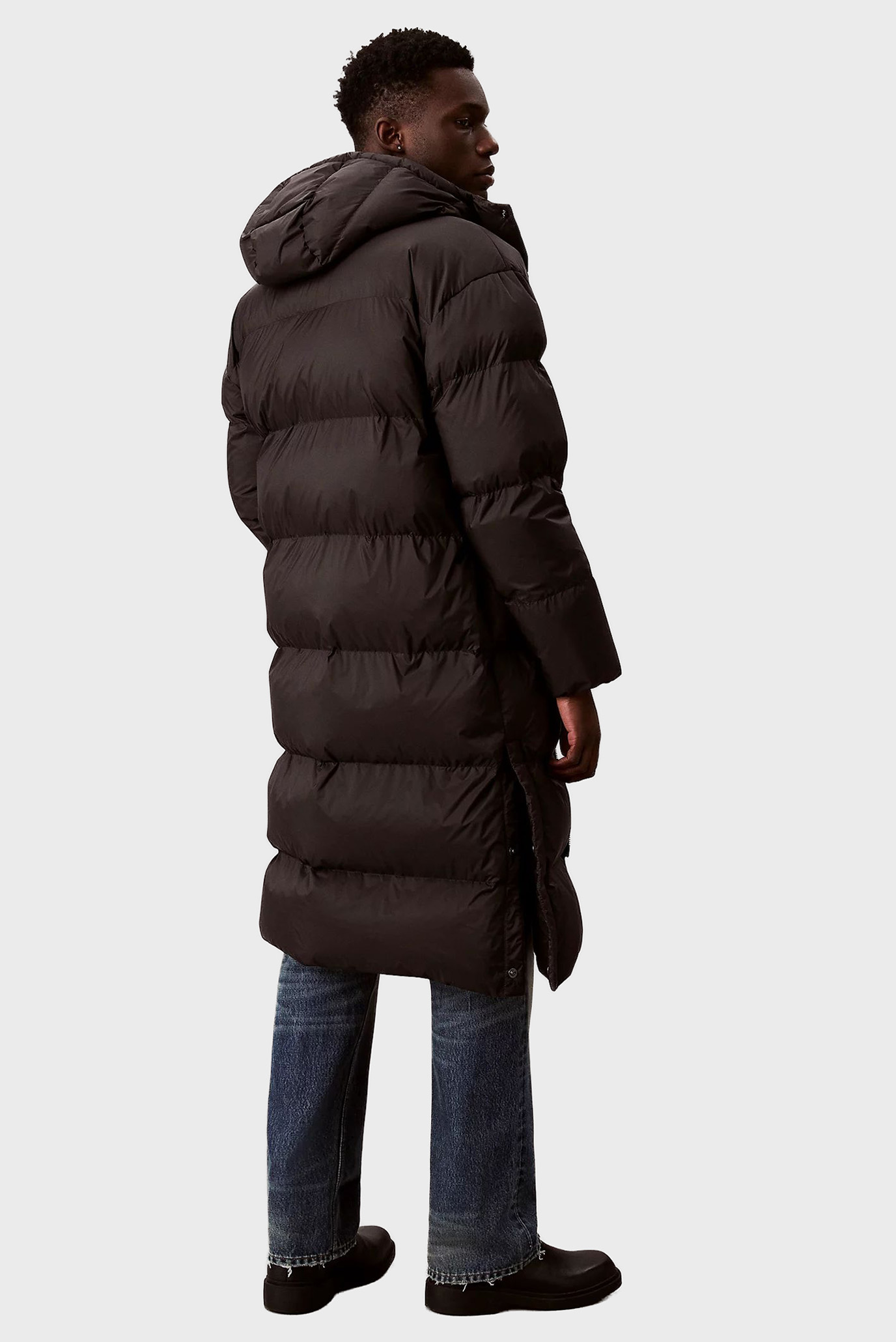 Куртка зимняя LS LONG LENGTH HOODED NYLON PUFF 3