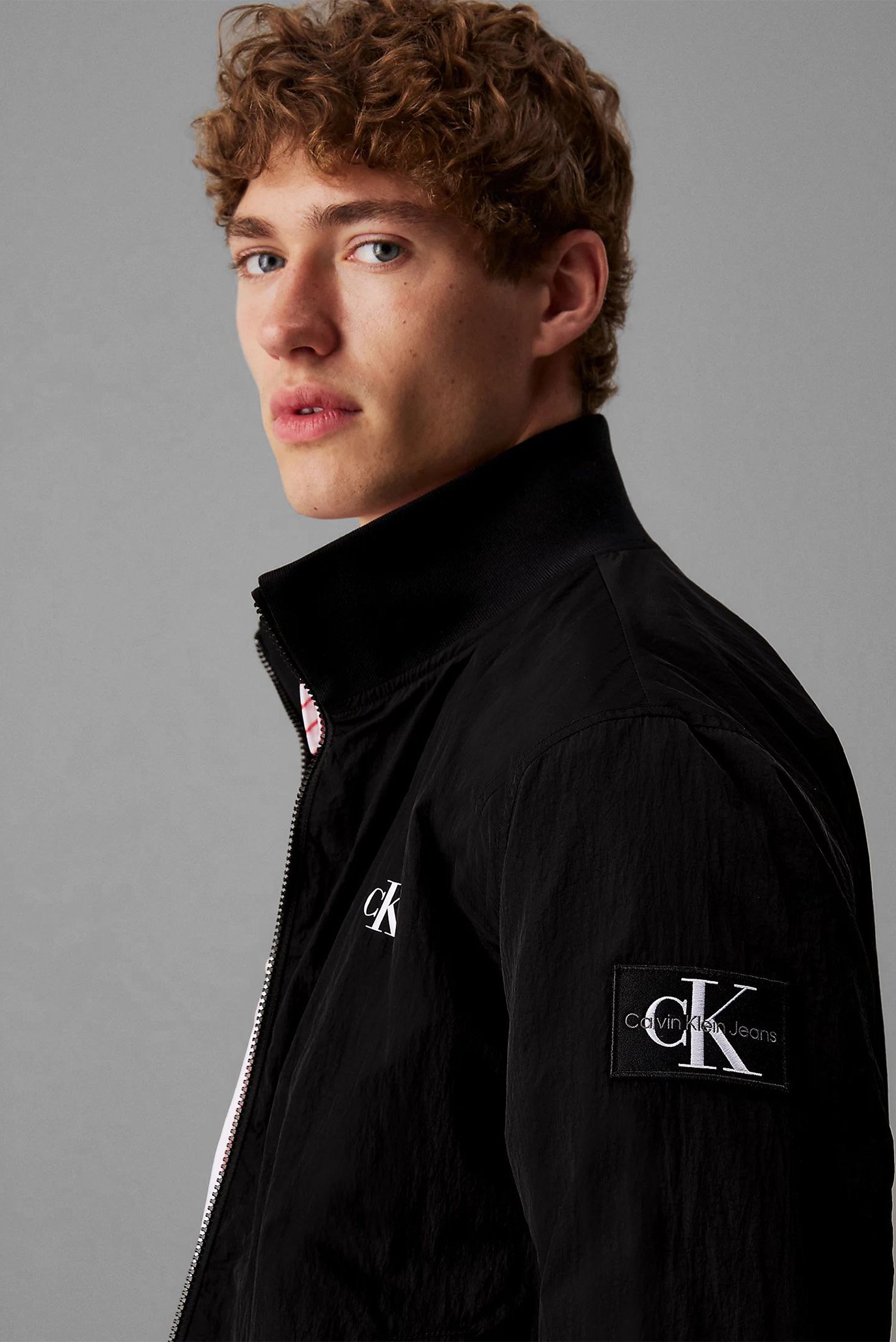 Ветровка UNPADDED HARRINGTON JACKETCalvin Klein Jeans Ветровка UNPADDED HARRINGTON JACKET 4