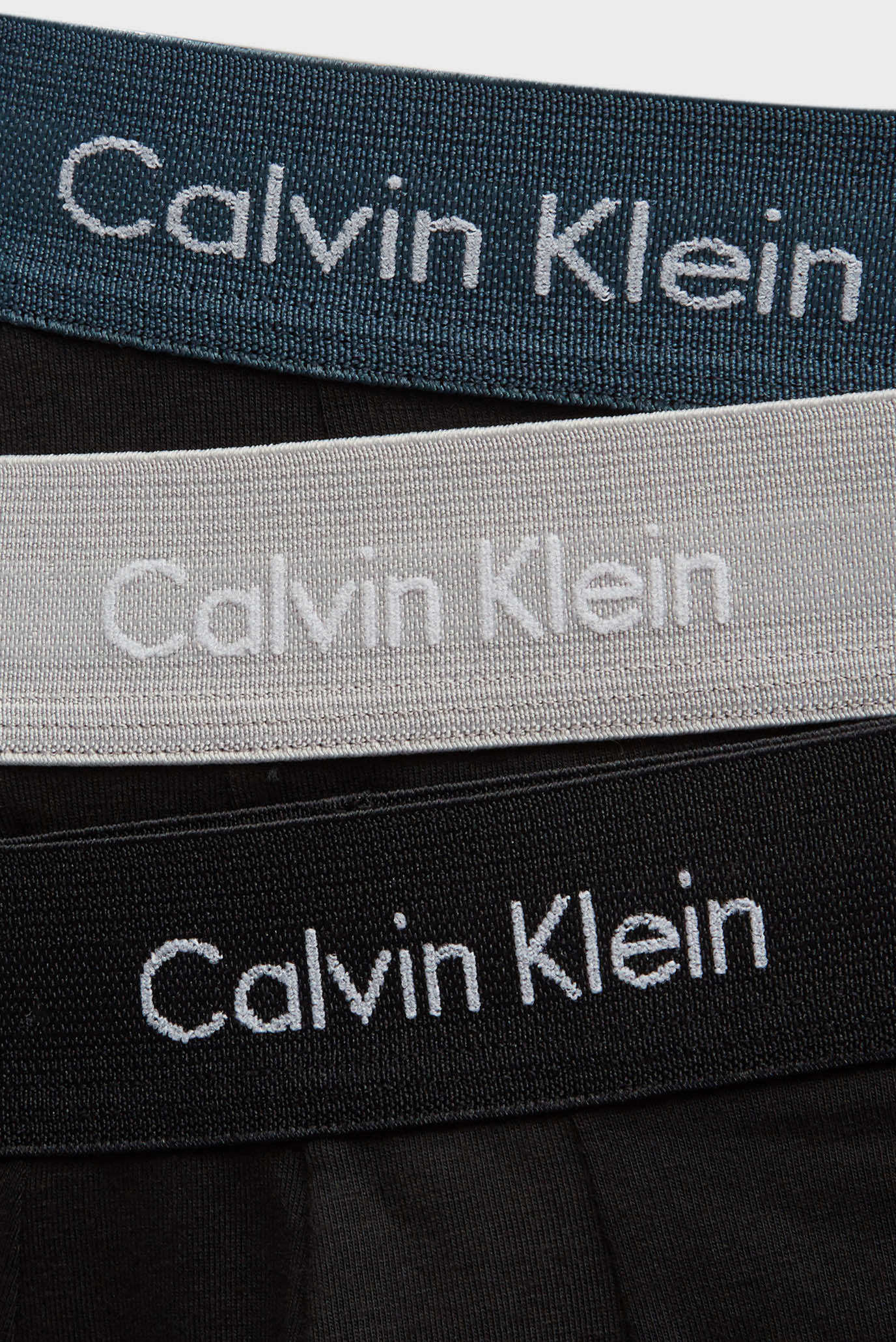 Мужские черные боксеры (3 шт) LOW RISE TRUNKCalvin Klein Мужские черные боксеры (3 шт) LOW RISE TRUNK 6