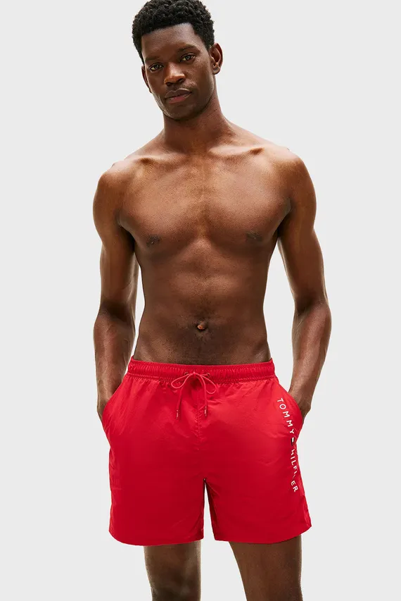 Шорты плавательные MEDIUM DRAWSTRING zip pocket Tommy Hilfiger