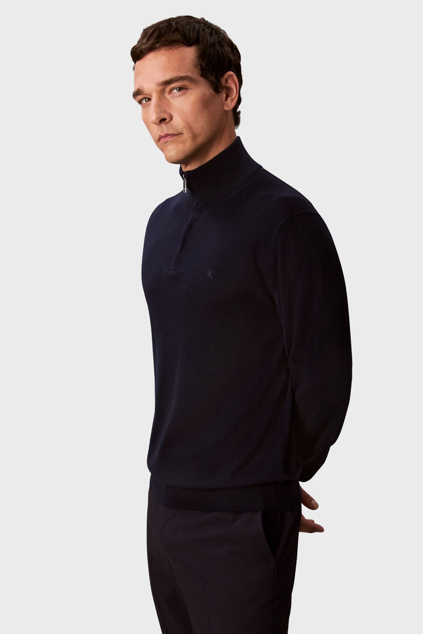 Свитер LS 100% MERINO QZ 14GG 4