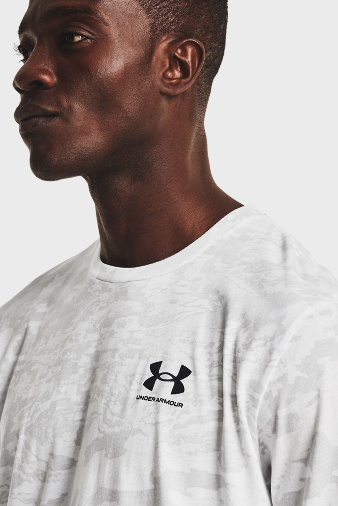 Мужская белая футболка UA ABC CAMO SSUnder Armour Мужская белая футболка UA ABC CAMO SS 3