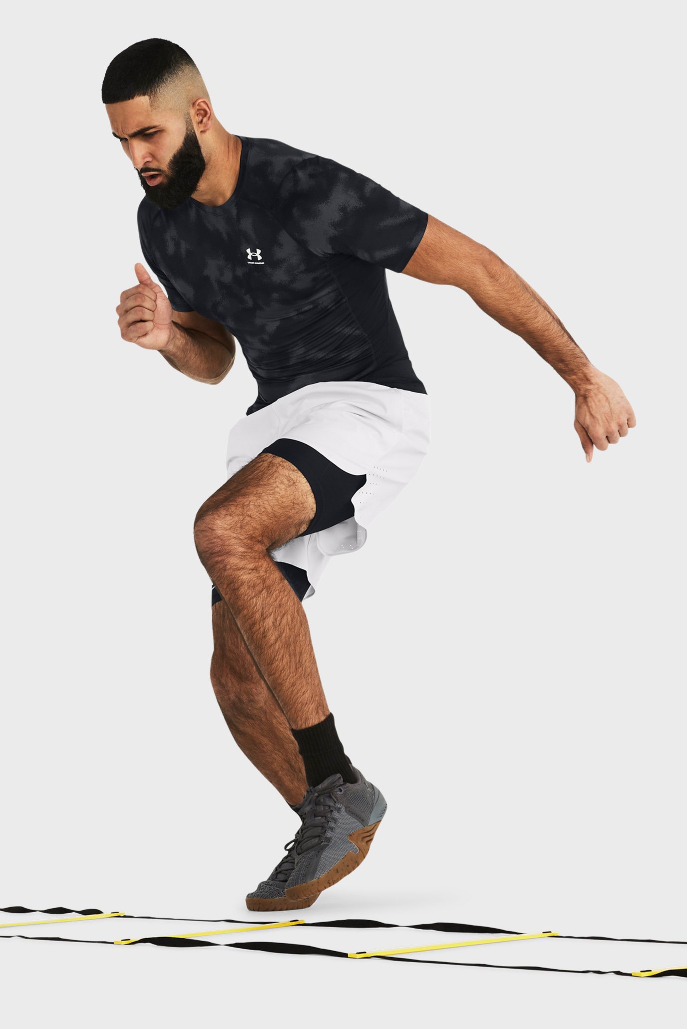 Футболка UA HG Armour Printed SS 3