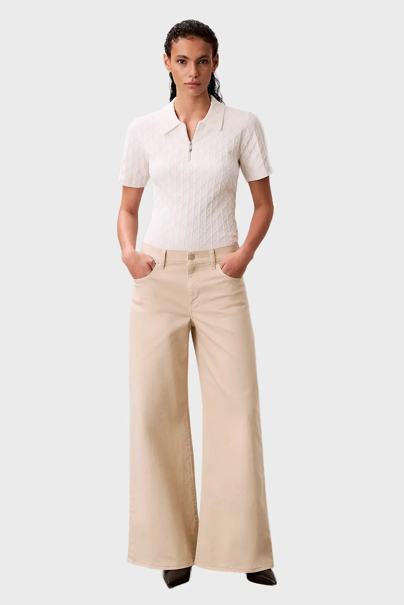 Поло AOP Textured SS Top 5