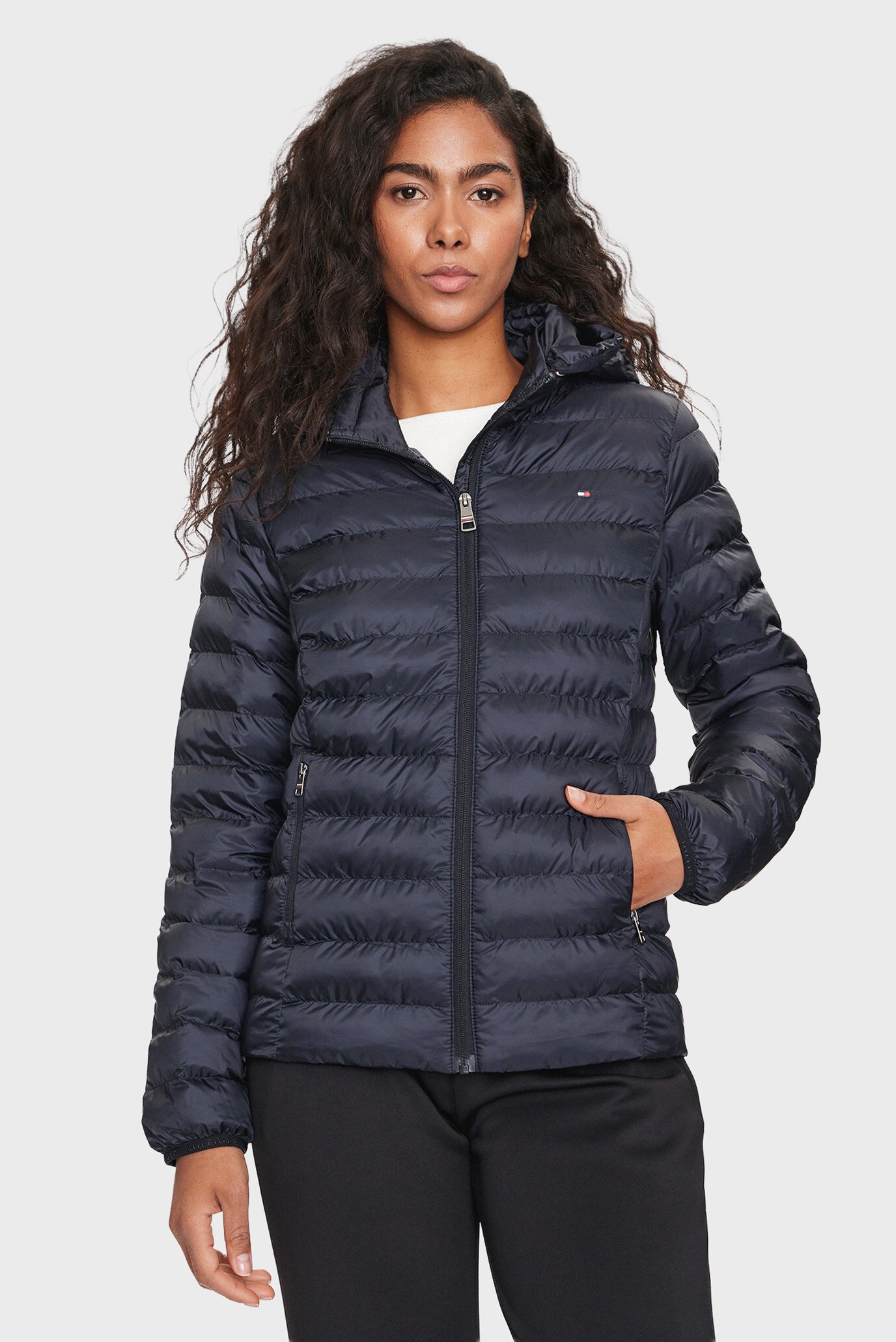 Куртка демисезонная LW PADDED GLOBAL STRIPE JACKETTommy Hilfiger Куртка демисезонная LW PADDED GLOBAL STRIPE JACKET 1