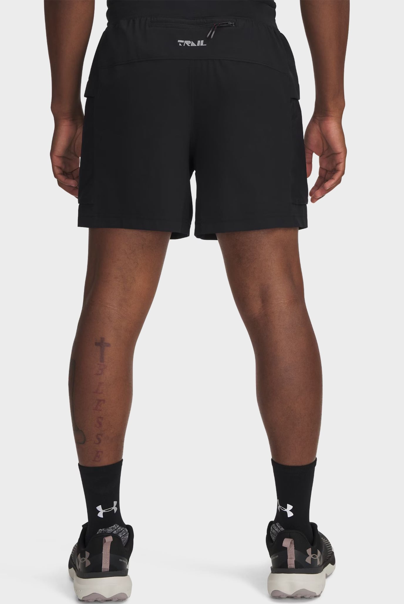 Шорты UA TRAIL RUN 5'' SHORTS-BLK 2