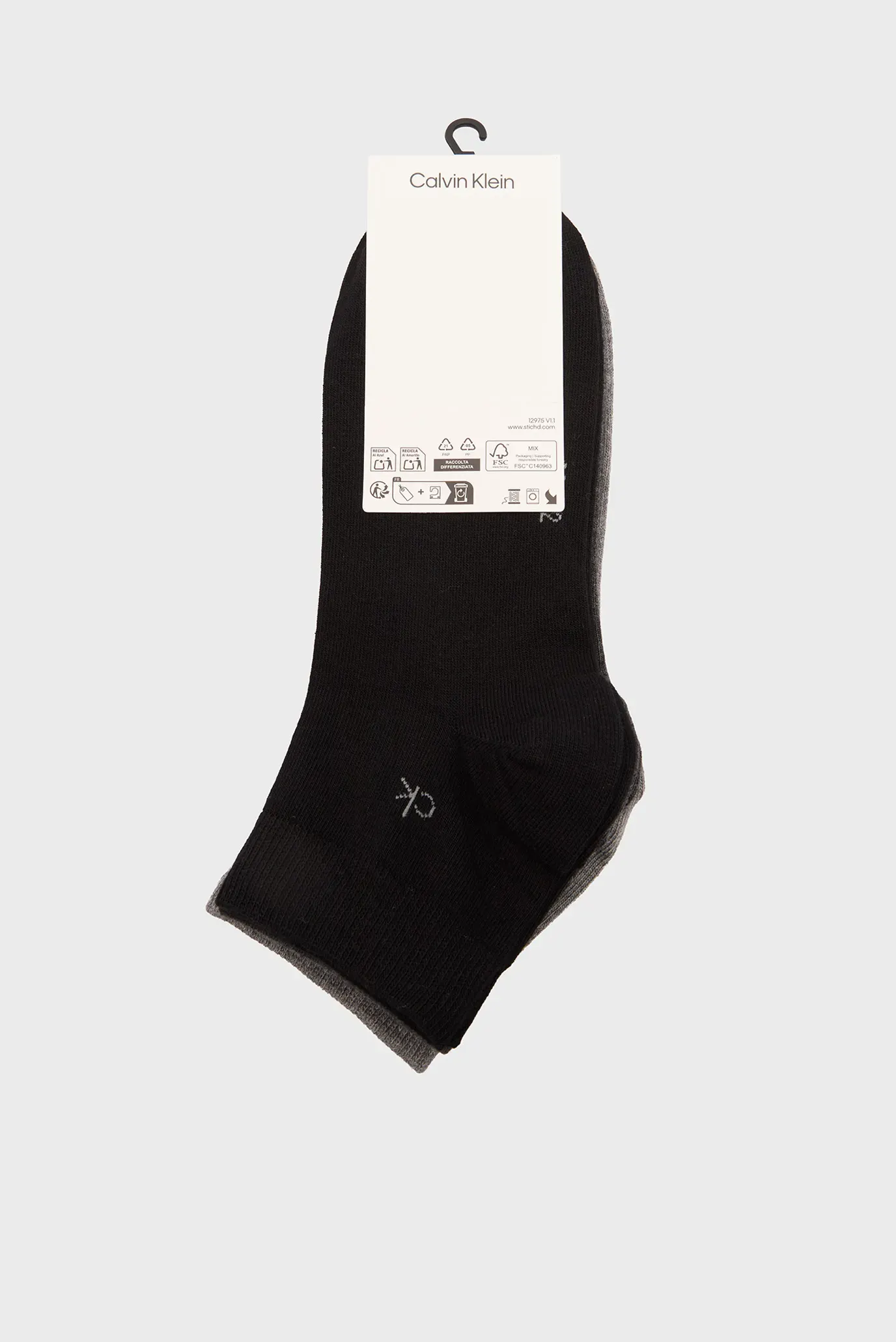 Носки CK MEN QUARTER 3P 3