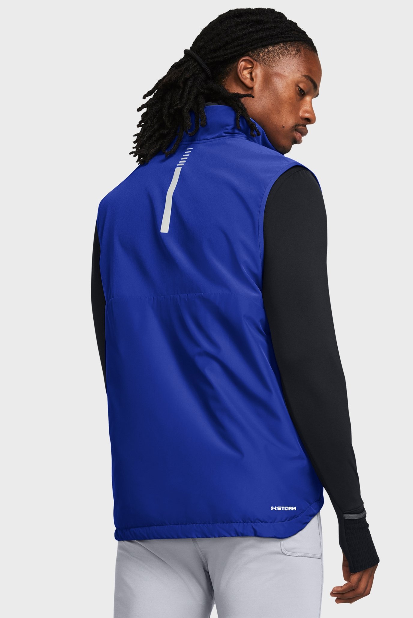 Мужской синий жилет UA STRM SESSION RUN VEST 11