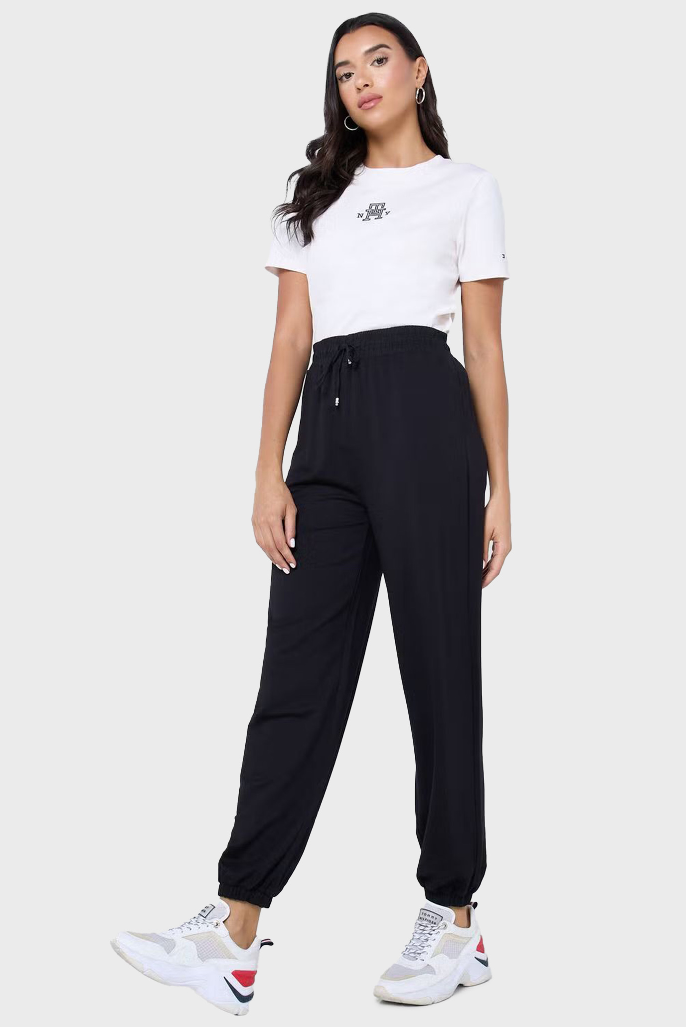 Штаны TAPERED POPLIN MIX PANTSTommy Hilfiger Штаны TAPERED POPLIN MIX PANTS 4