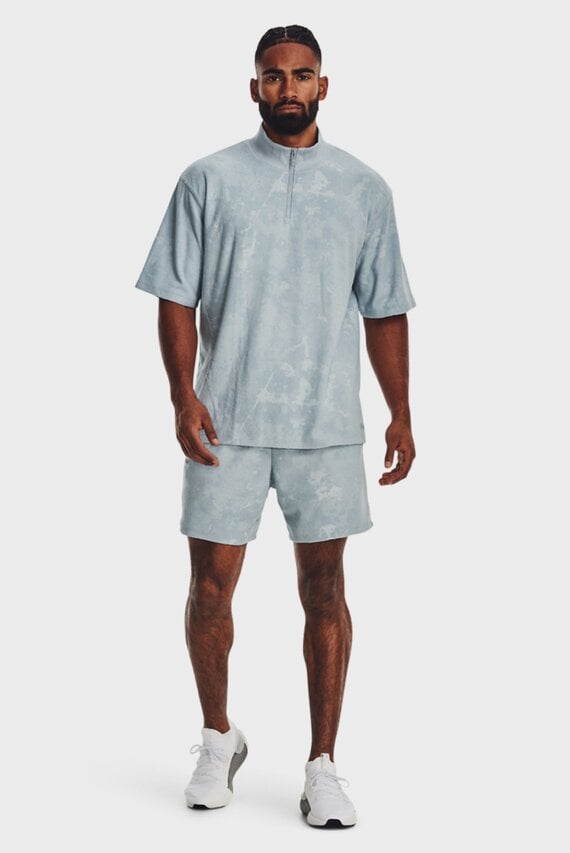 Мужские серые шорты UA Journey Terry Shorts