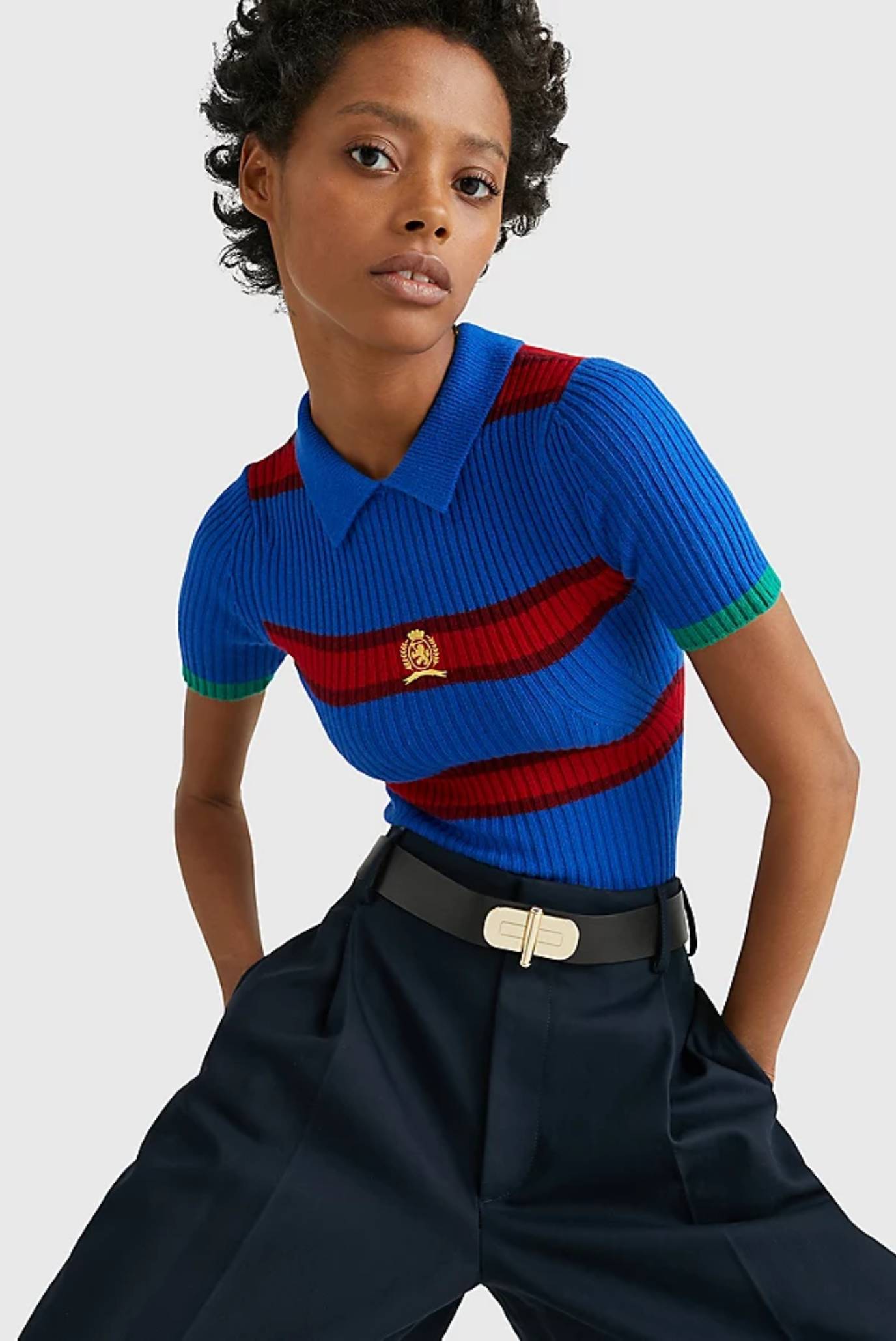 Поло THL STRIPE SS POLO 2